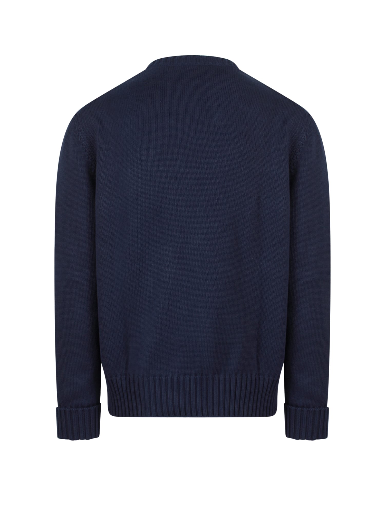 Shop Alexander Mcqueen Sweater In Blue