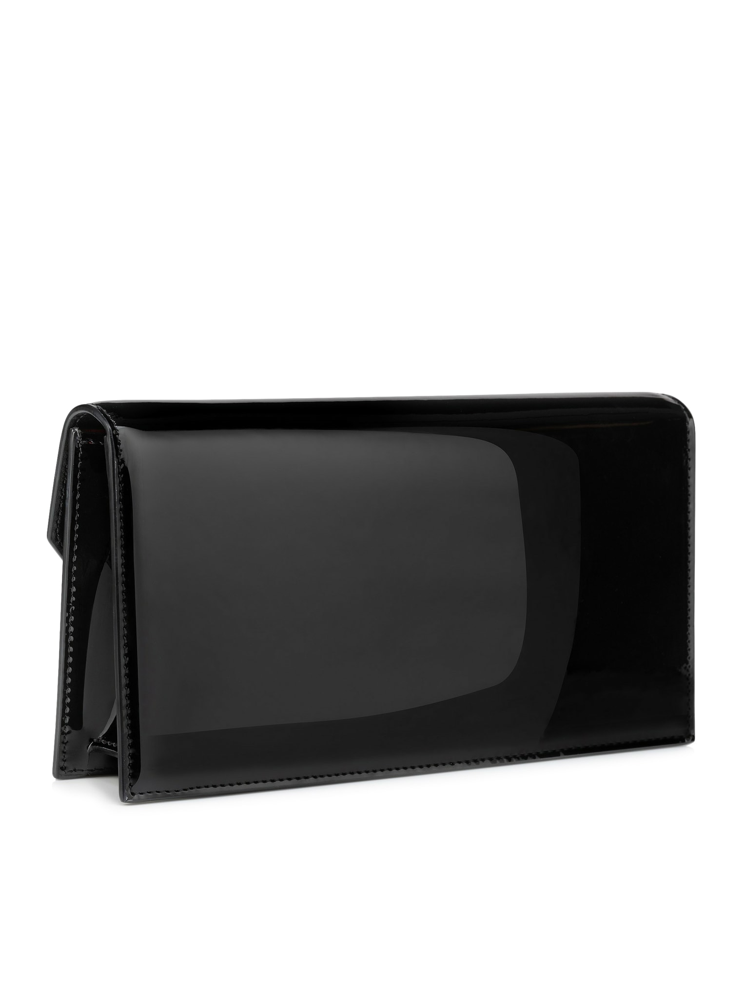 Christian Louboutin The Loubi 54 Wallet In Black/gun Metal