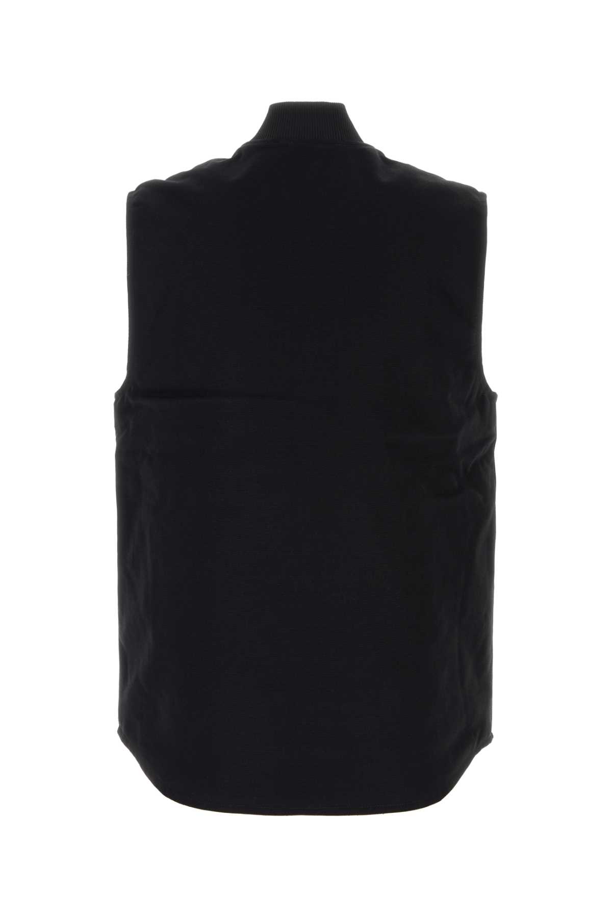 Carhartt Classic Zip-up Vest In Black