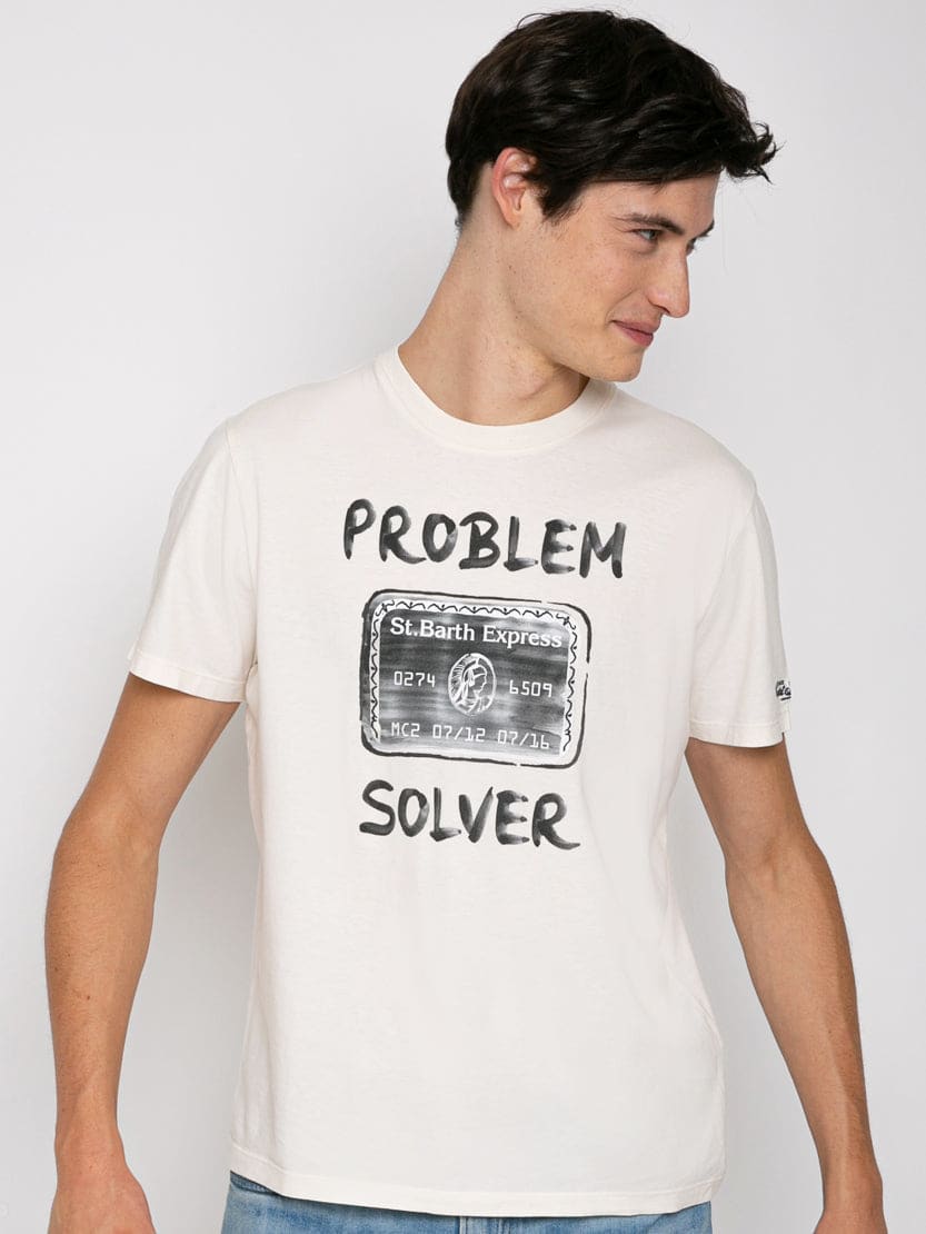 MC2 Saint Barth Problem Solver Print Man T-shirt