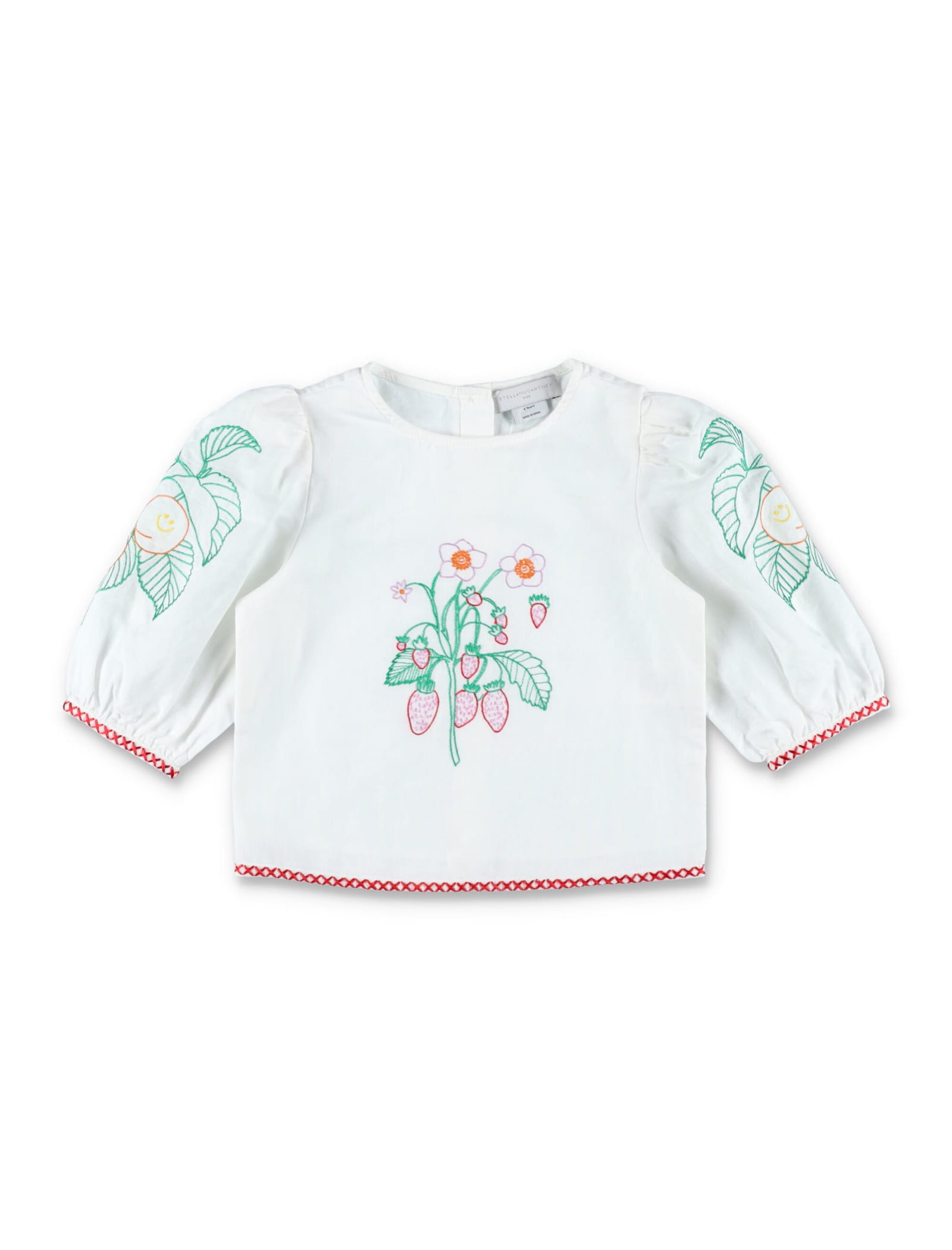 STELLA MCCARTNEY EMBROIDERED BLOUSE