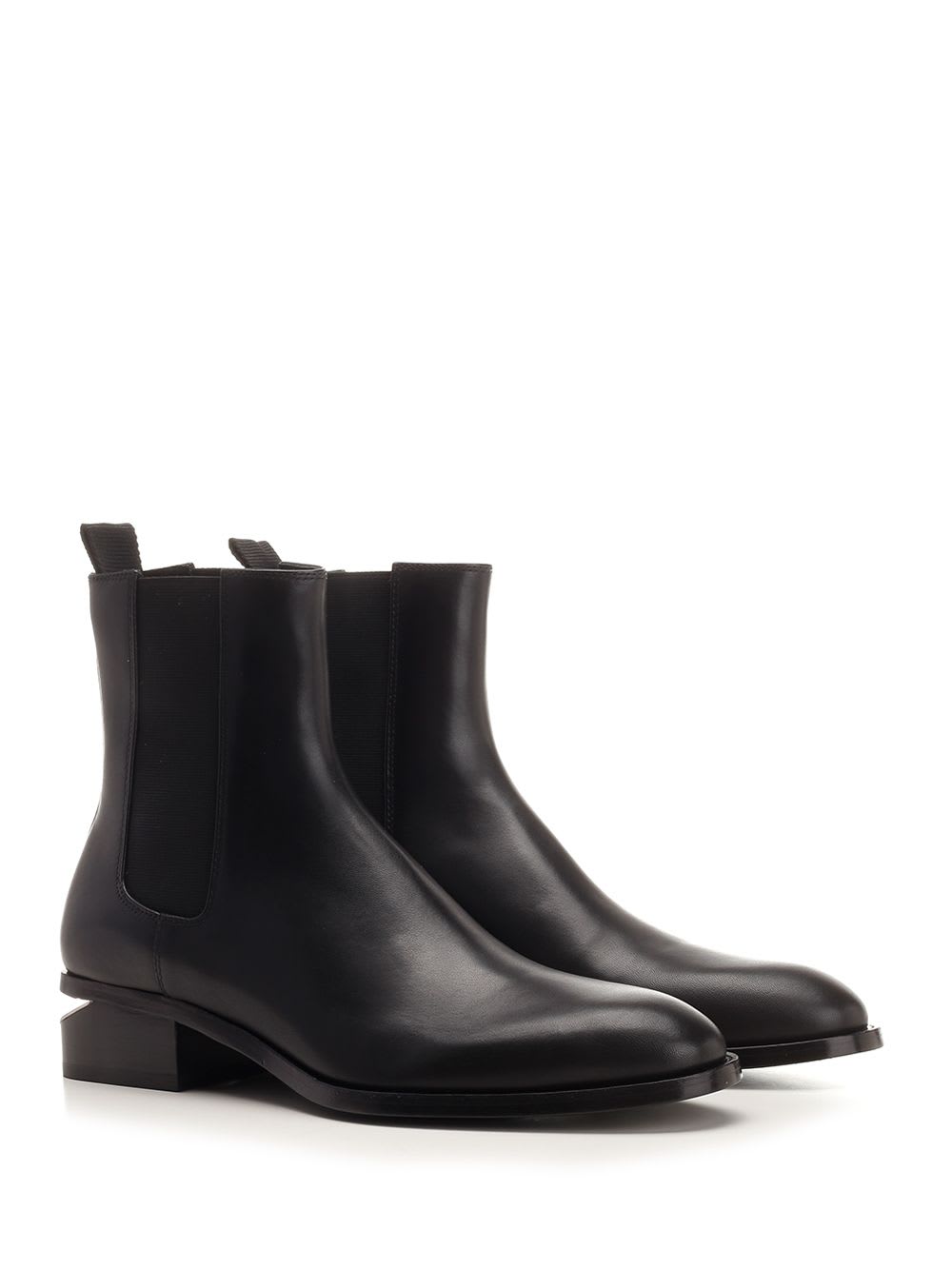 Shop Alexander Wang Kane Beatle Ankle Boot In Black