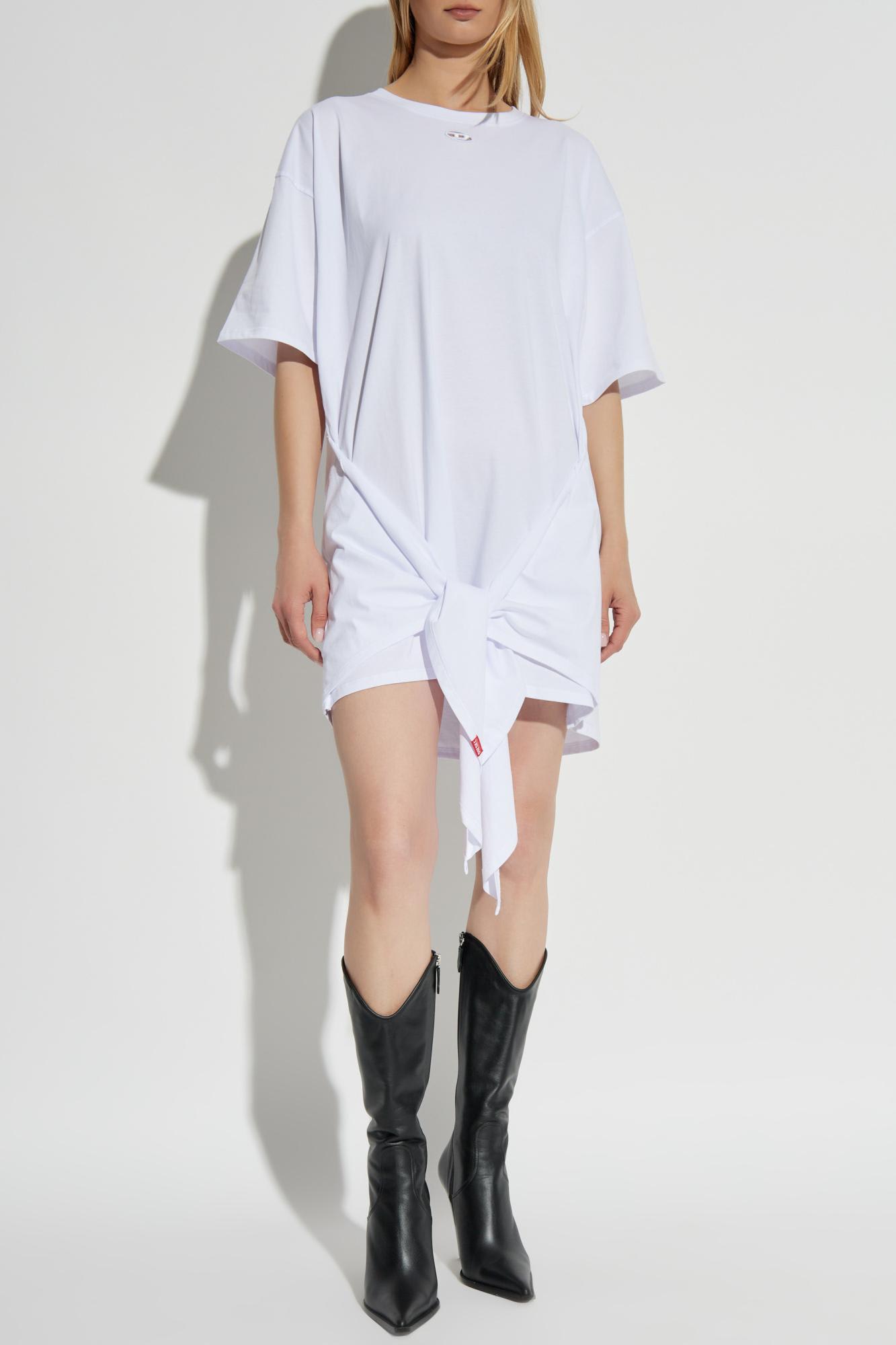 Diesel Black Clothing Essential Sweaters In White