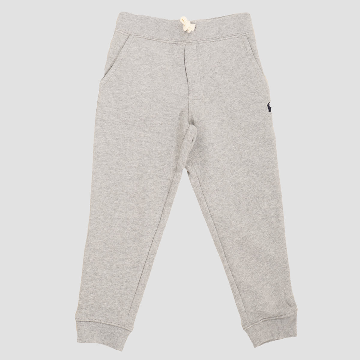 Polo Ralph Lauren Boy's Fleece Jogger Pants In Grey