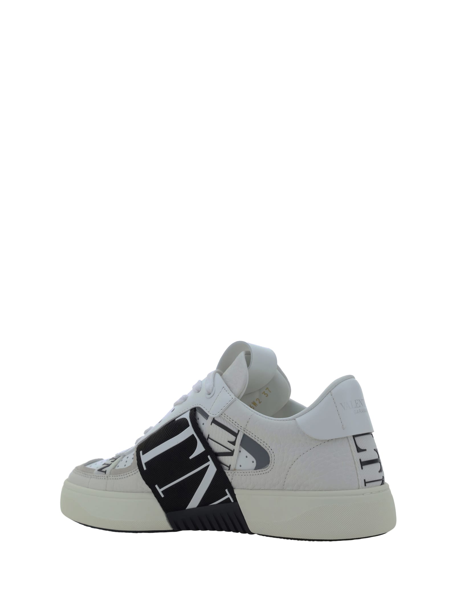 Shop Valentino Garavani Vl7n Sneakers In Bianco/nero-bia/bia/ghiaccio/bia-ne