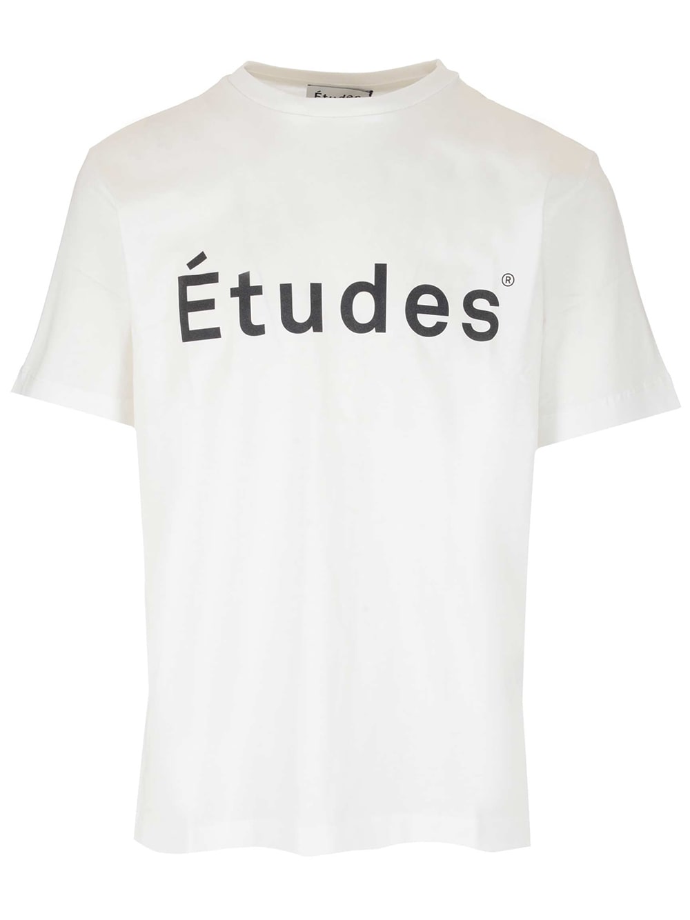 Shop Etudes Studio Cotton T-shirt In Bianco