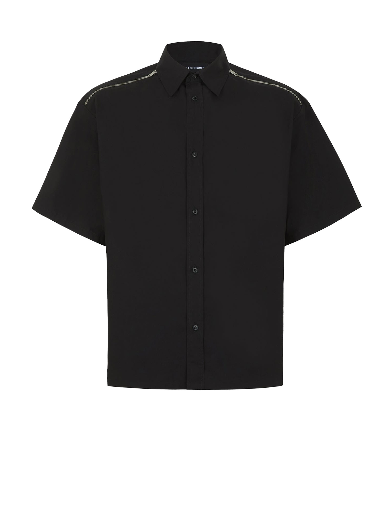 Shop Les Hommes Shirt In Black