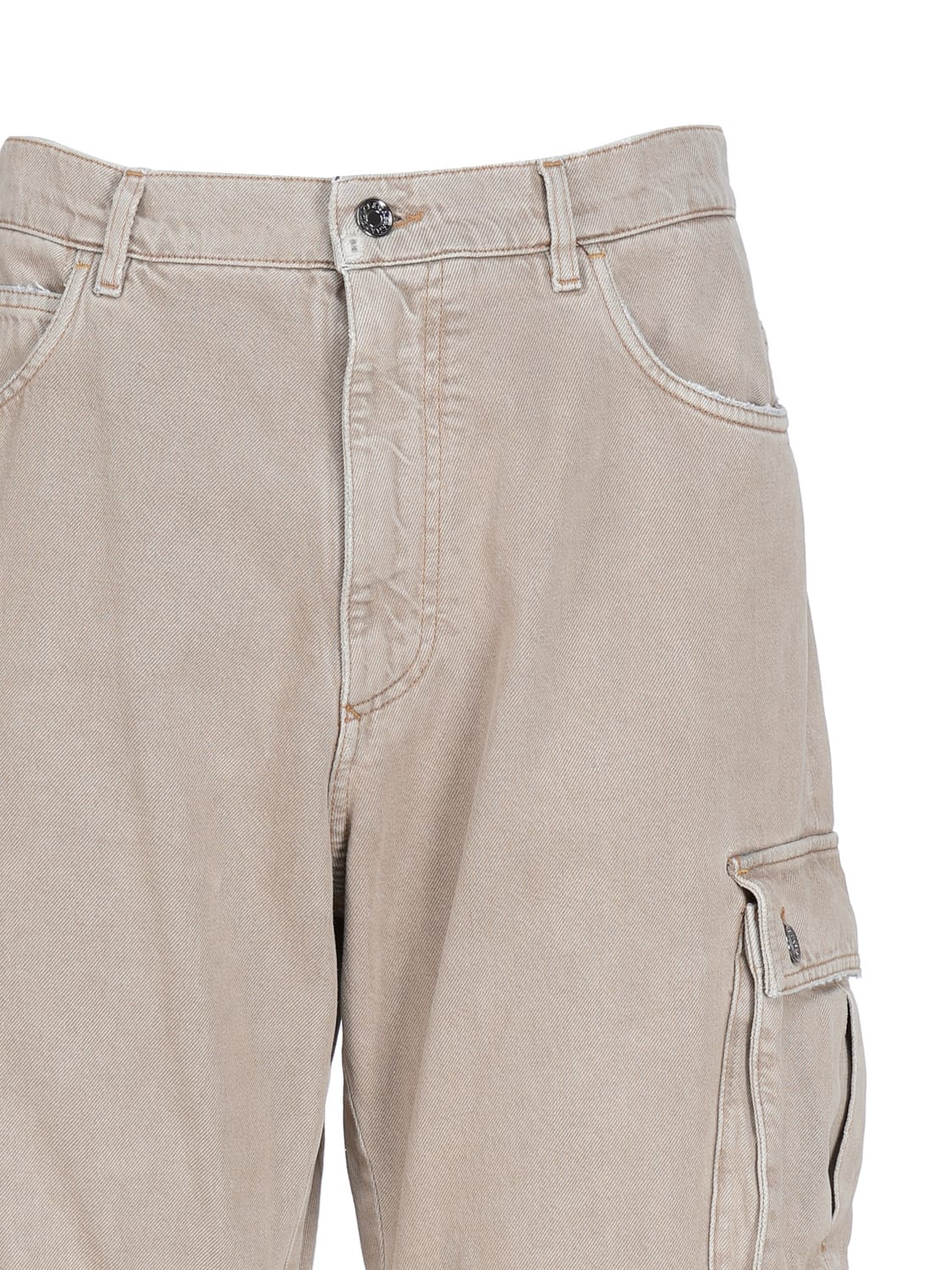 Shop Dolce & Gabbana Multi-pocket Cargo Jeans In Stretch Denim