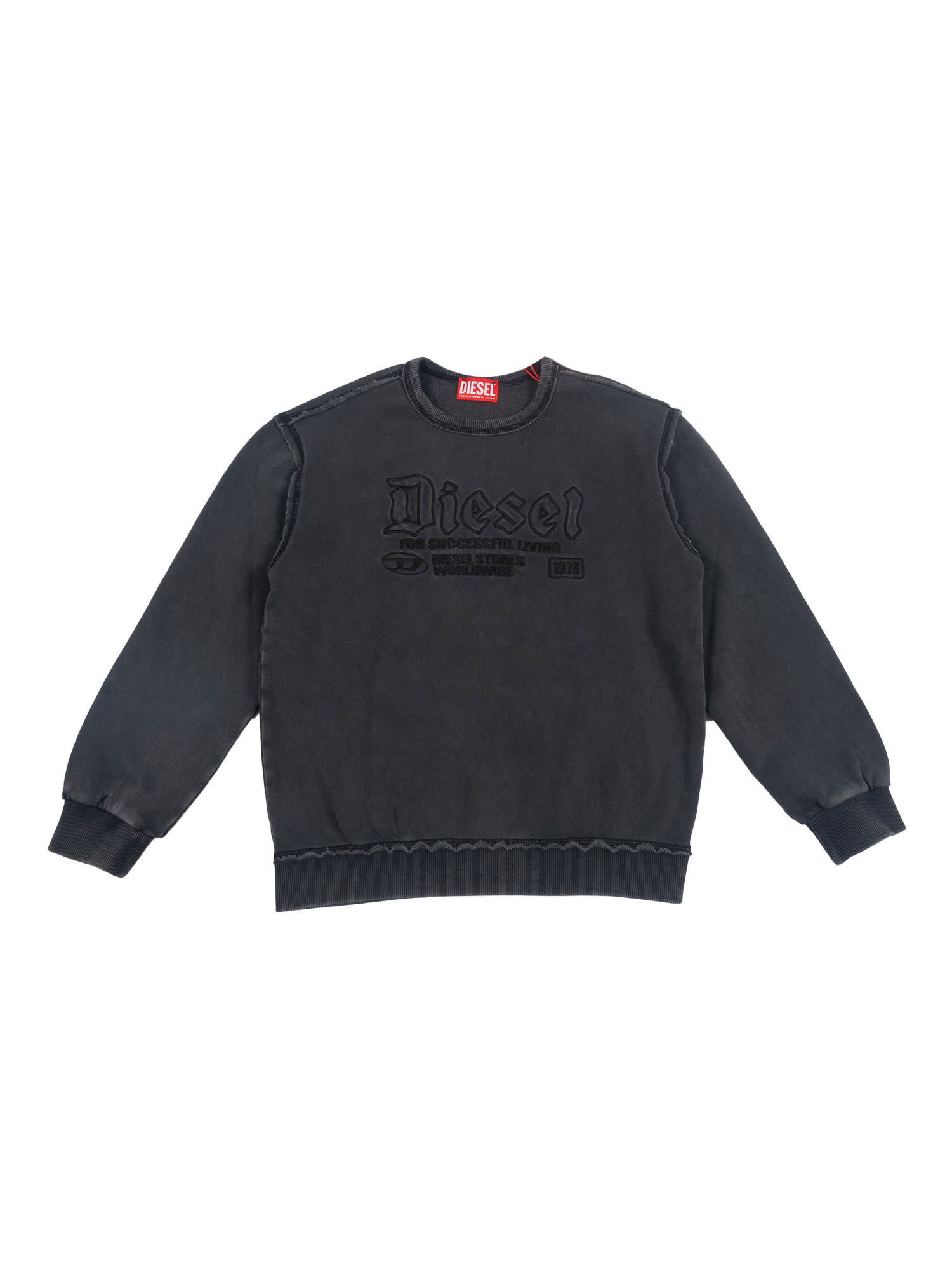 Diesel Sweaters In Black