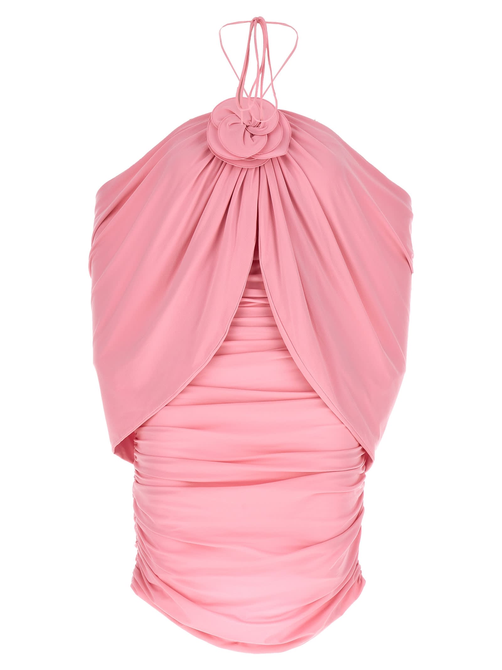 Shop Magda Butrym 09 Dress In Pink