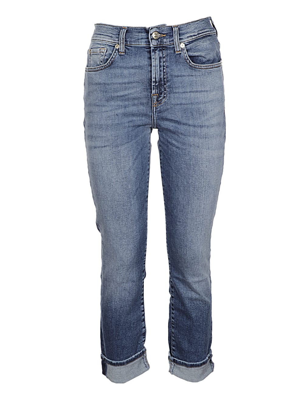 7 For All Mankind Relaxed Skinny Slim Illusion Eco Beyond