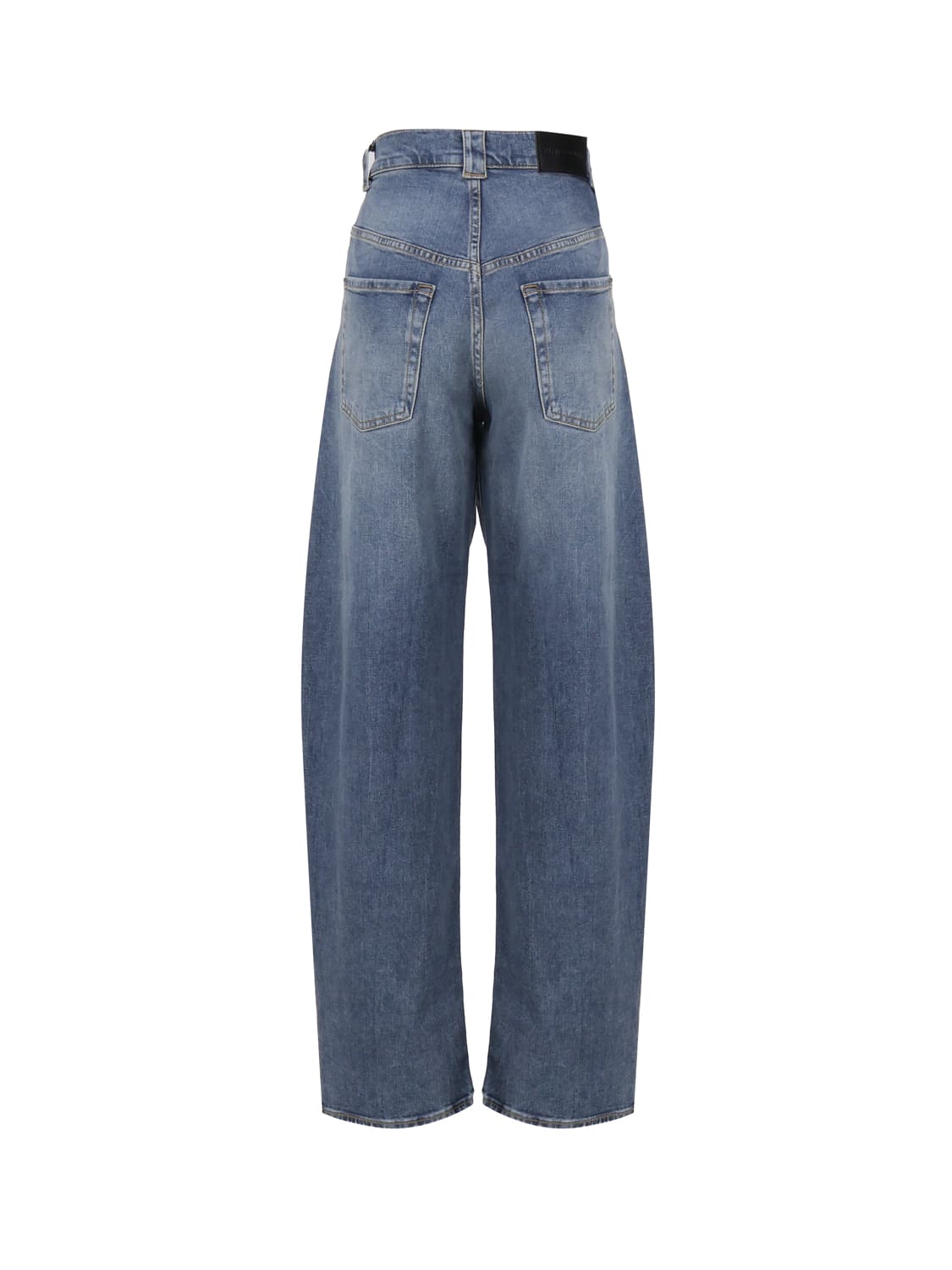 Shop Pinko Egg-fit Jeans In Blue
