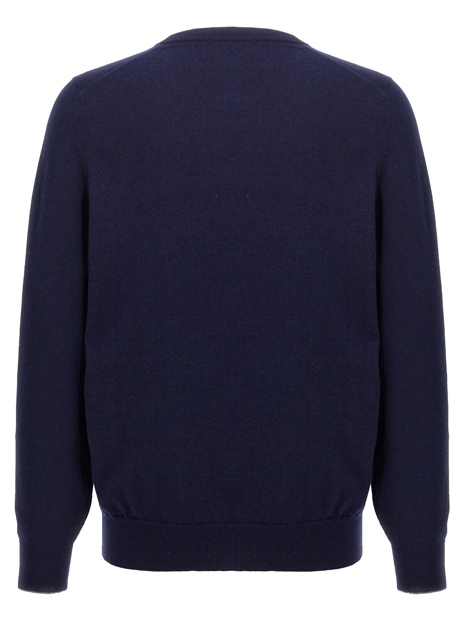 Shop Brunello Cucinelli Cashmere Sweater In Blue