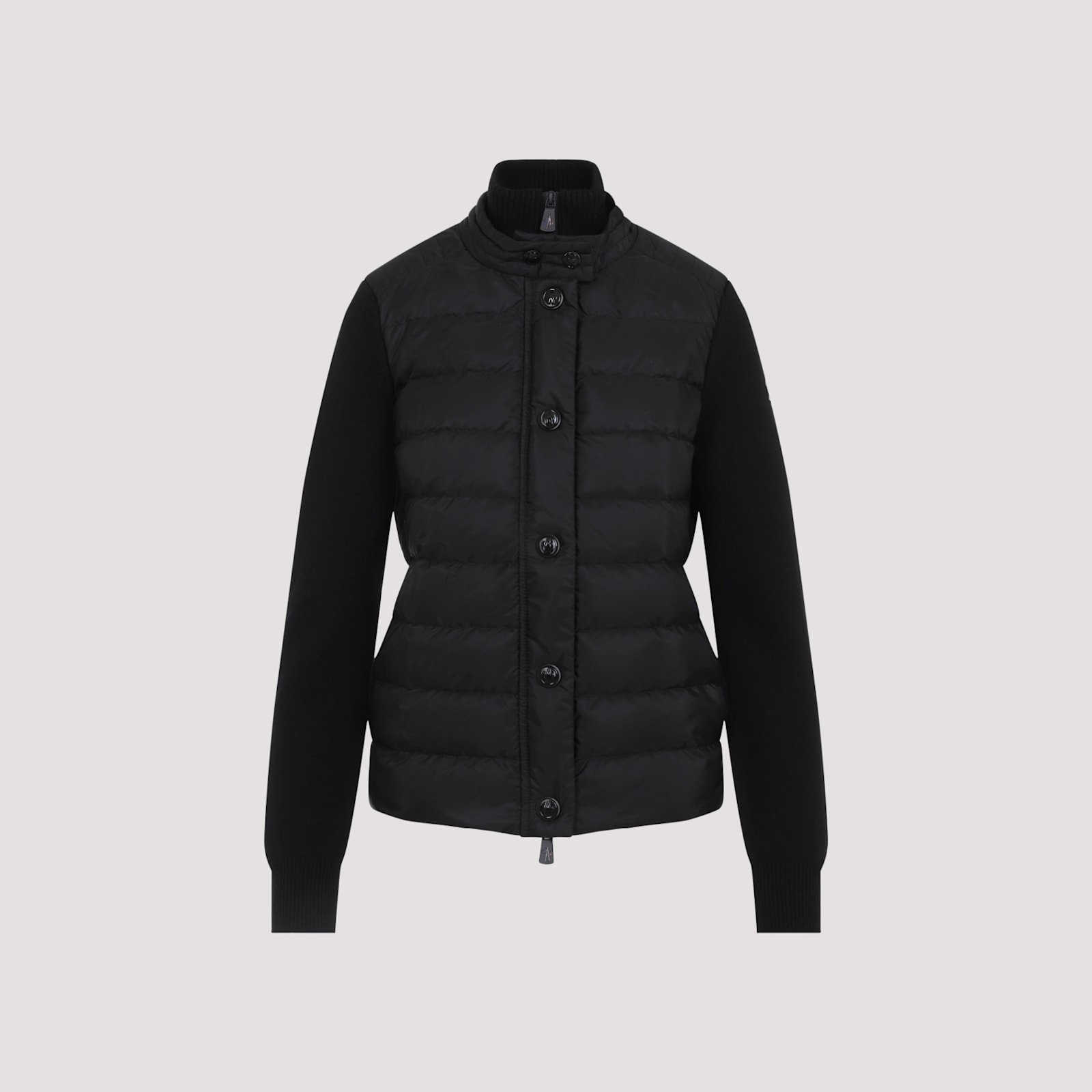 MONCLER MONCLER PADDED WOOL CARDIGAN 