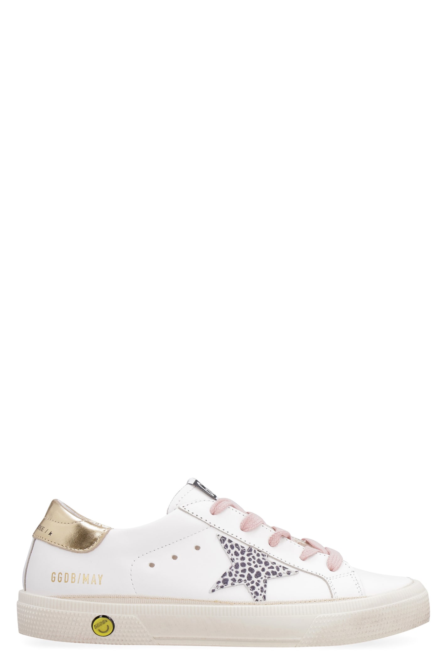 Golden Goose May Leather Low-top Sneakers