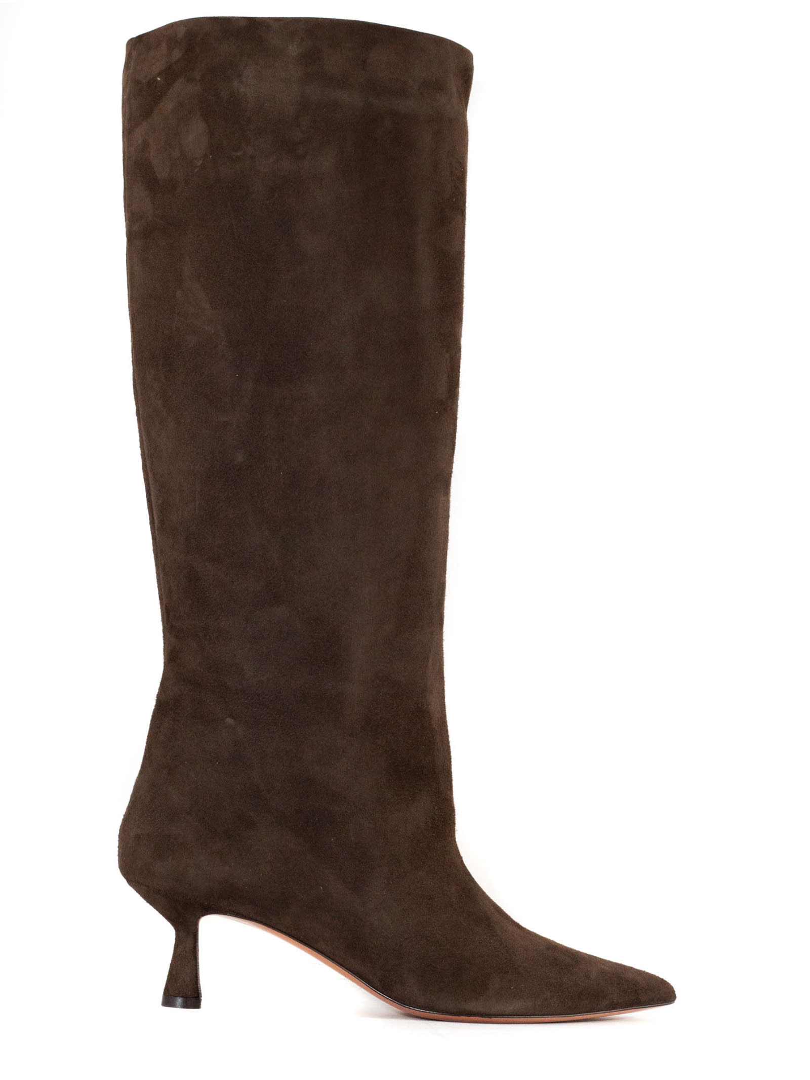 Pemba Brown Suede High Boot