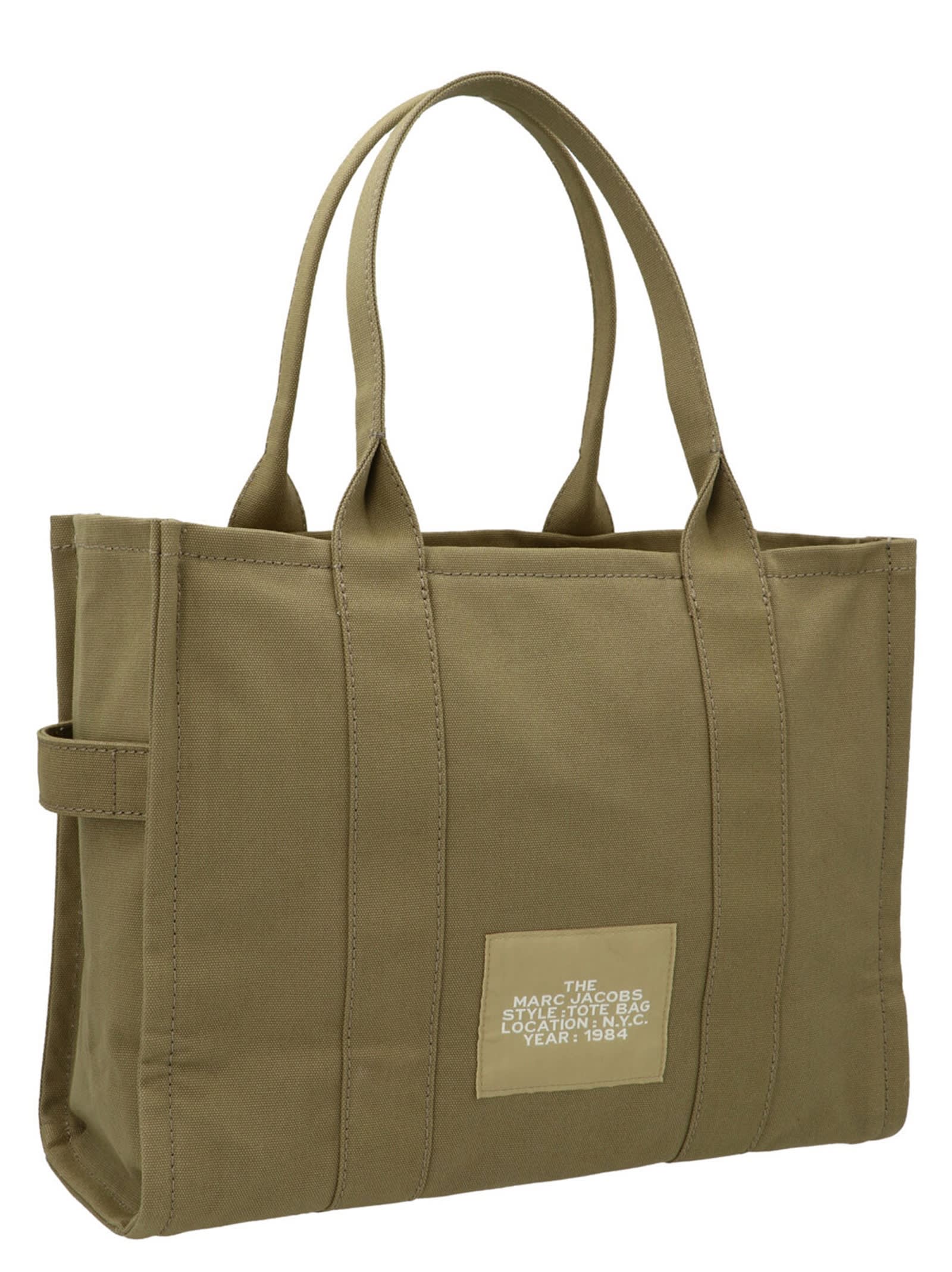 Shop Marc Jacobs The Large Tote Shopping Bag In Green