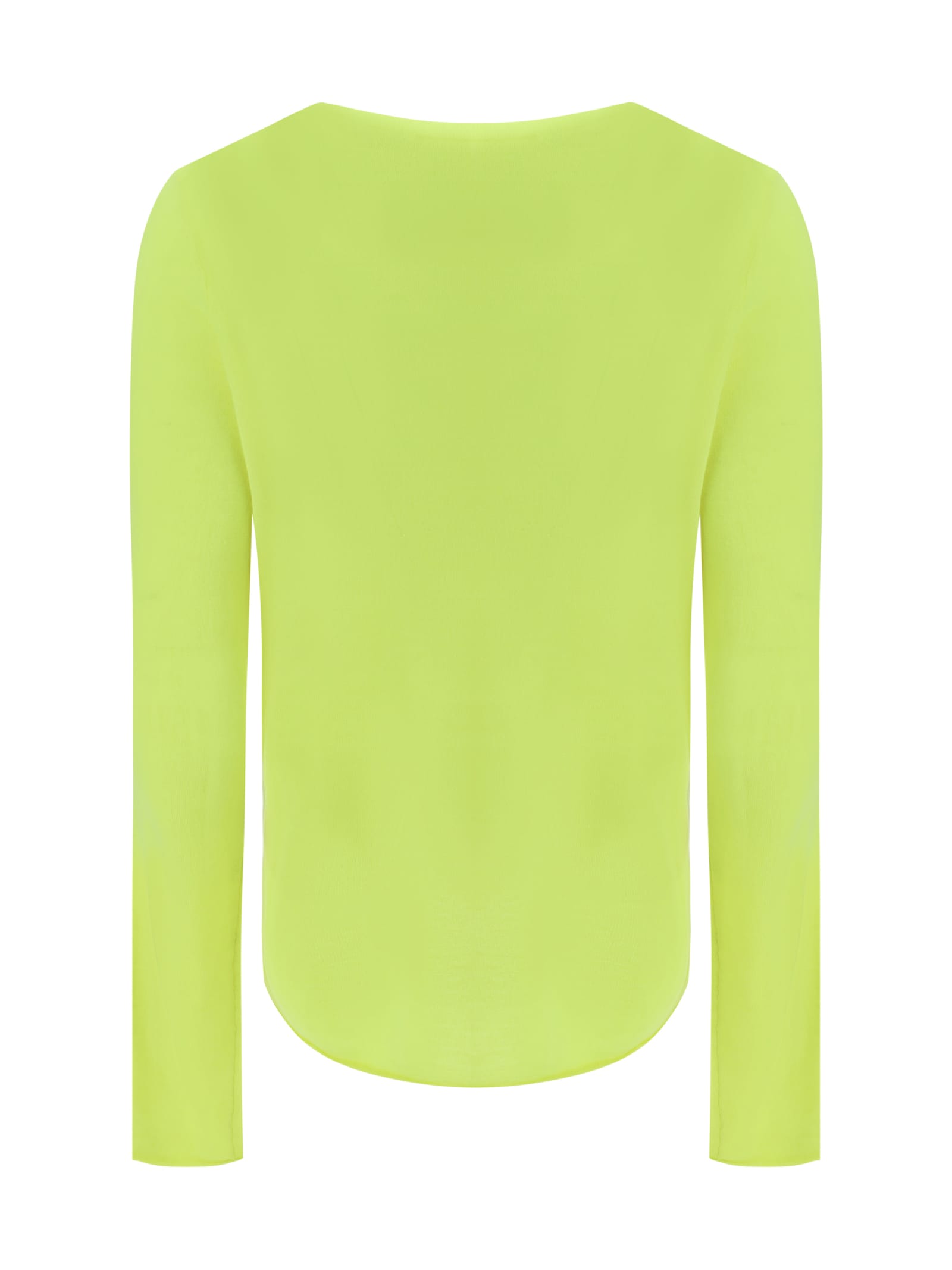 Shop Lisa Yang Alba Sweater In Neon Citrus