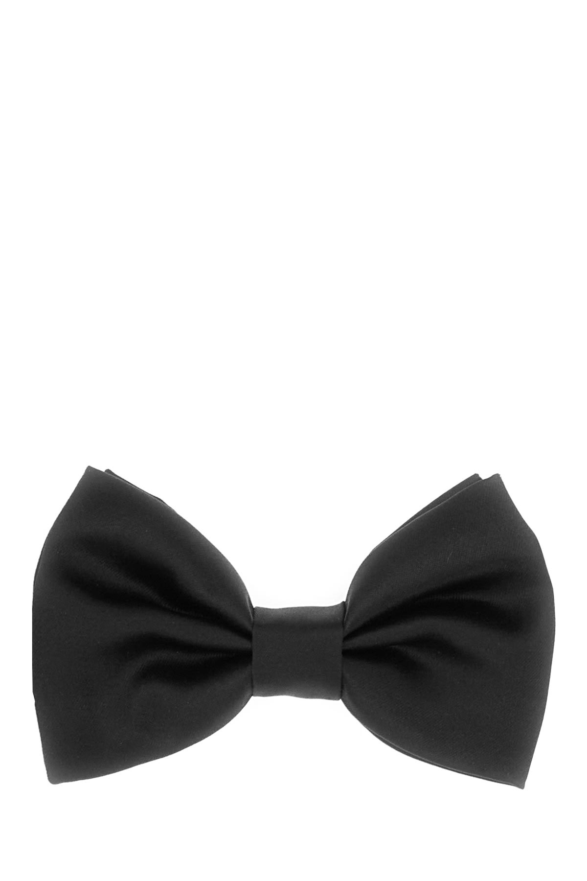 Black Polyester Bow Tie