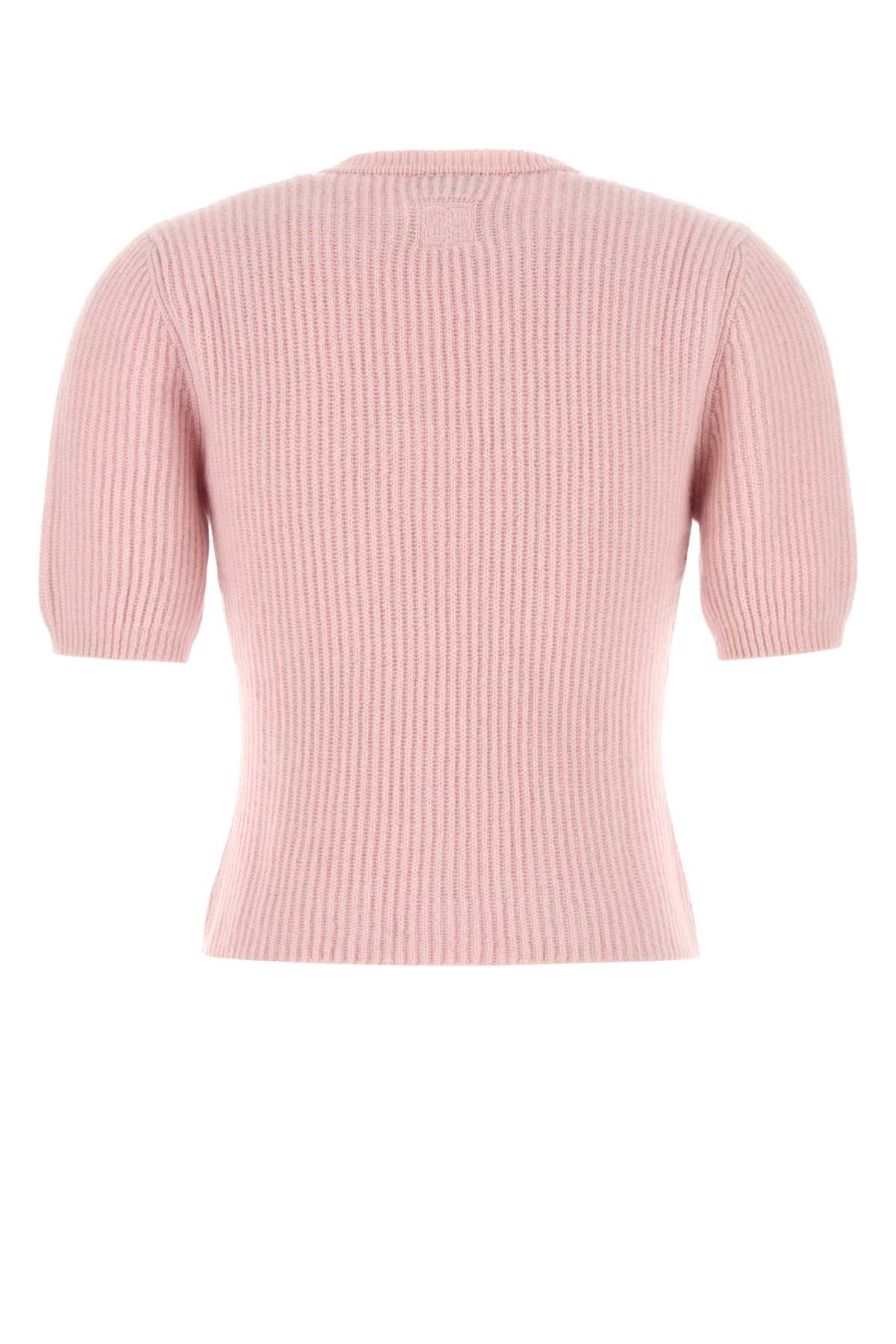 Magda Butrym Stretch Cashmere Crew Neck Sweater