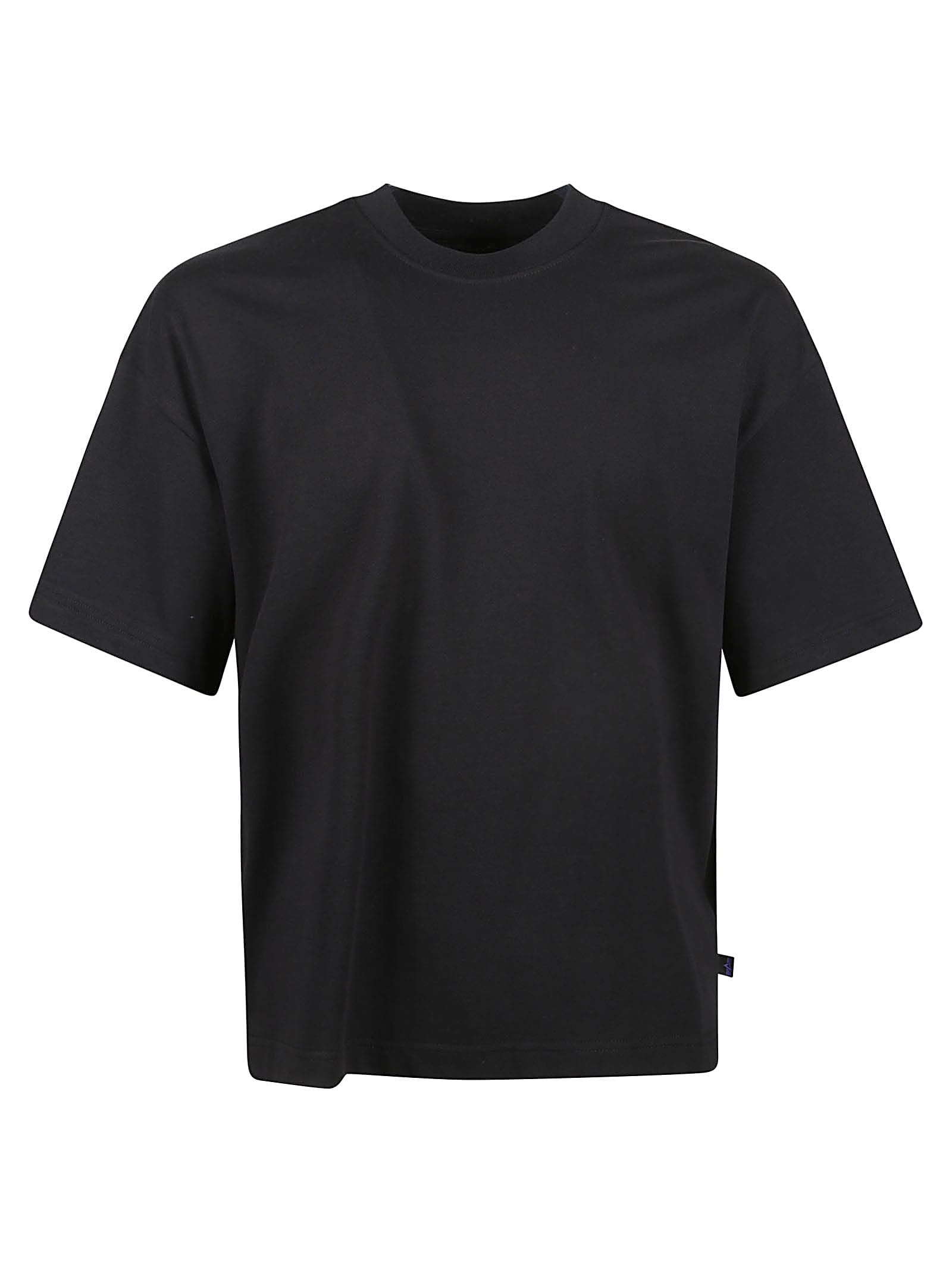 Shop Alpha Industries Heavy Plain T-shirt In Black
