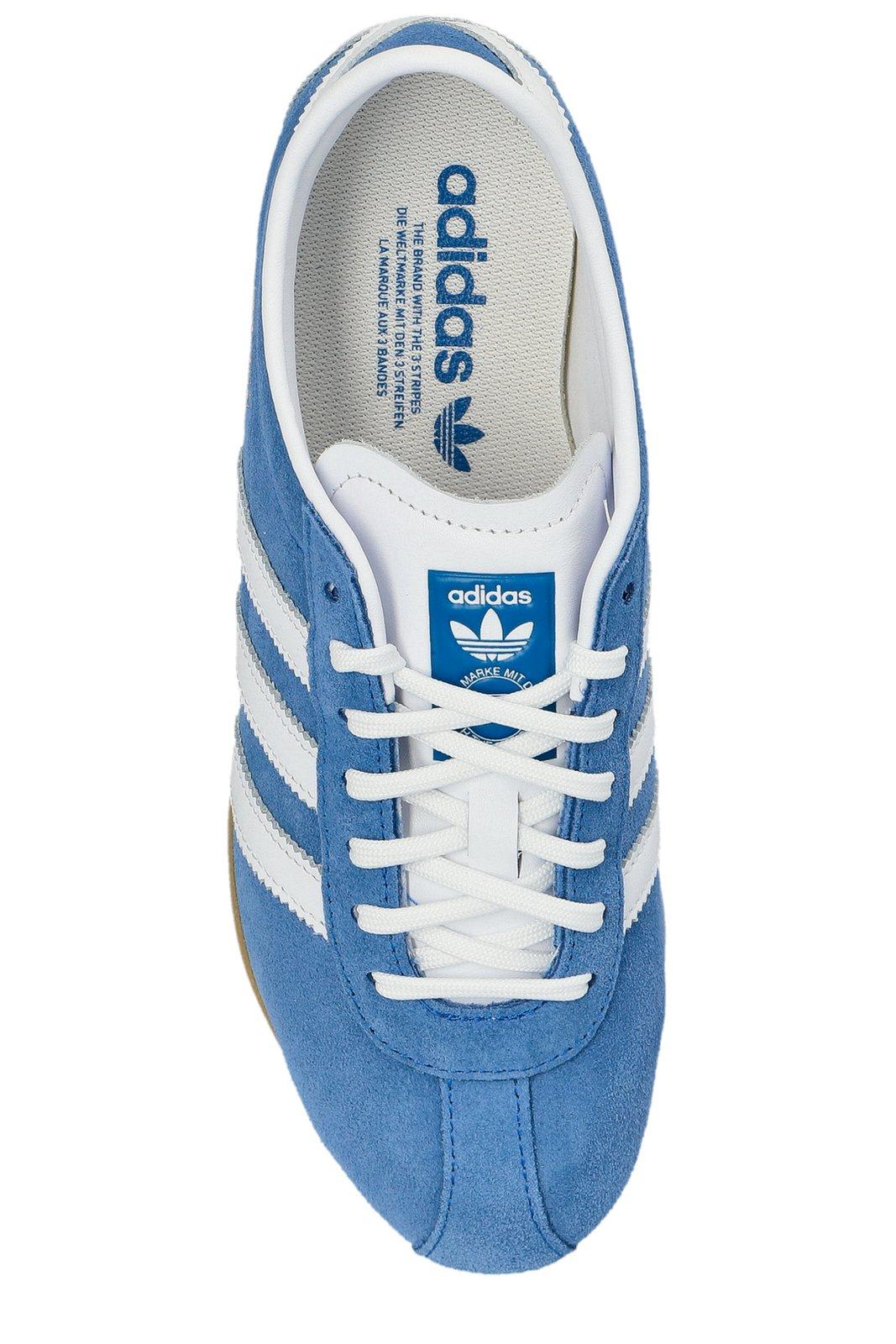 Adidas Originals Womens Team Royal Blue Cream Wh Italia 70s Suede Trainers In Blue