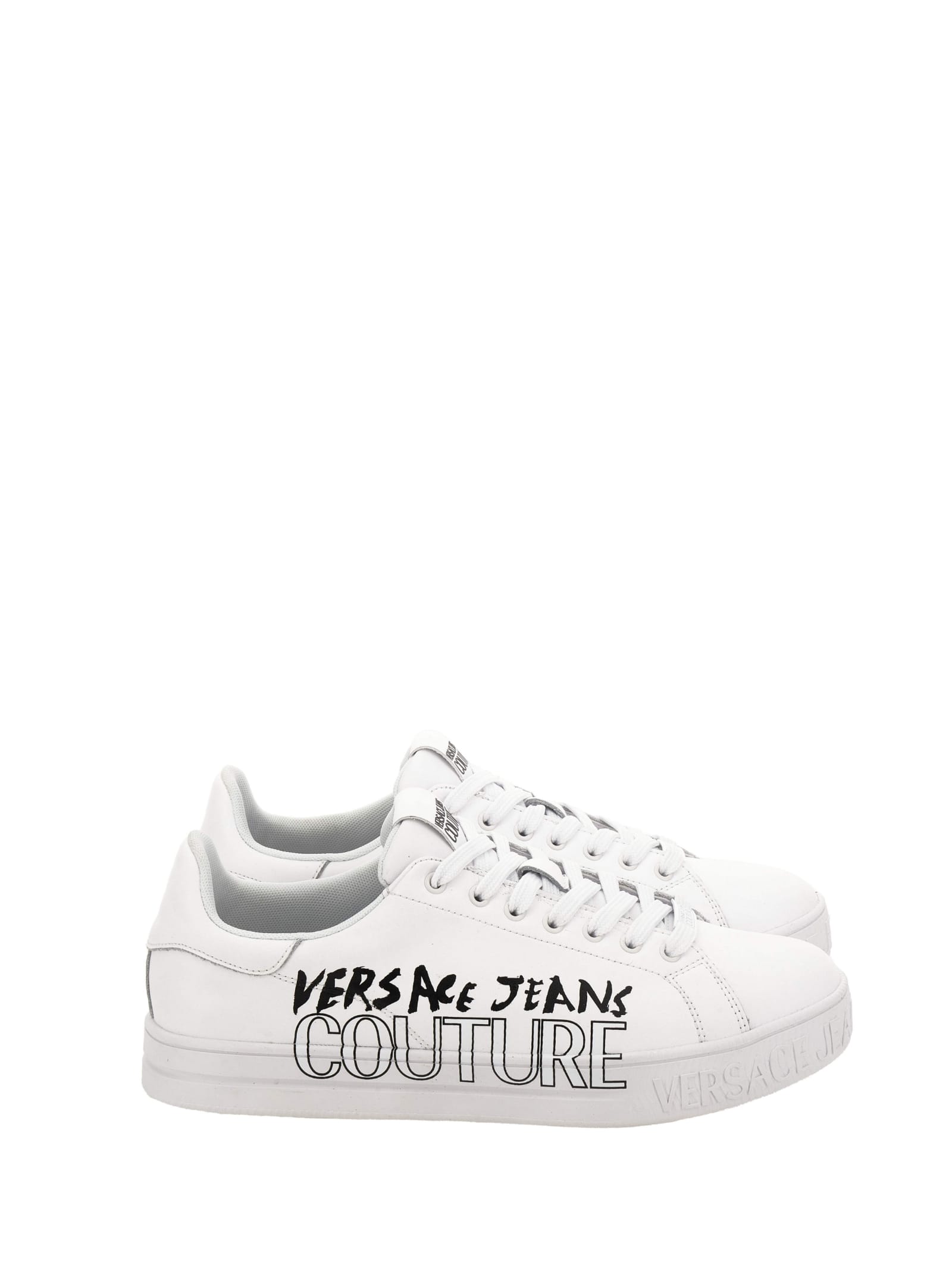 Versace Jeans Couture Sneakers In White