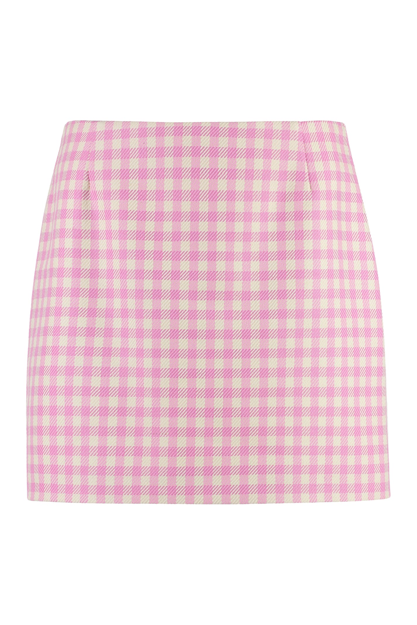 Cotton And Wool Mini-skirt