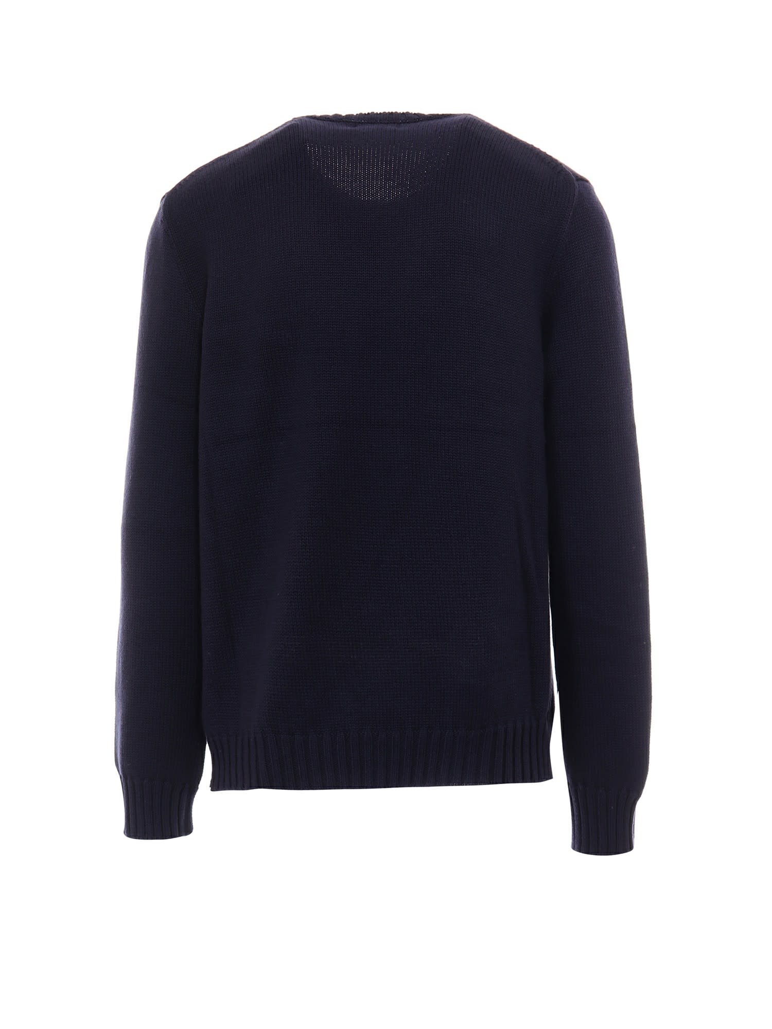 Shop Ralph Lauren Sweater In Ink