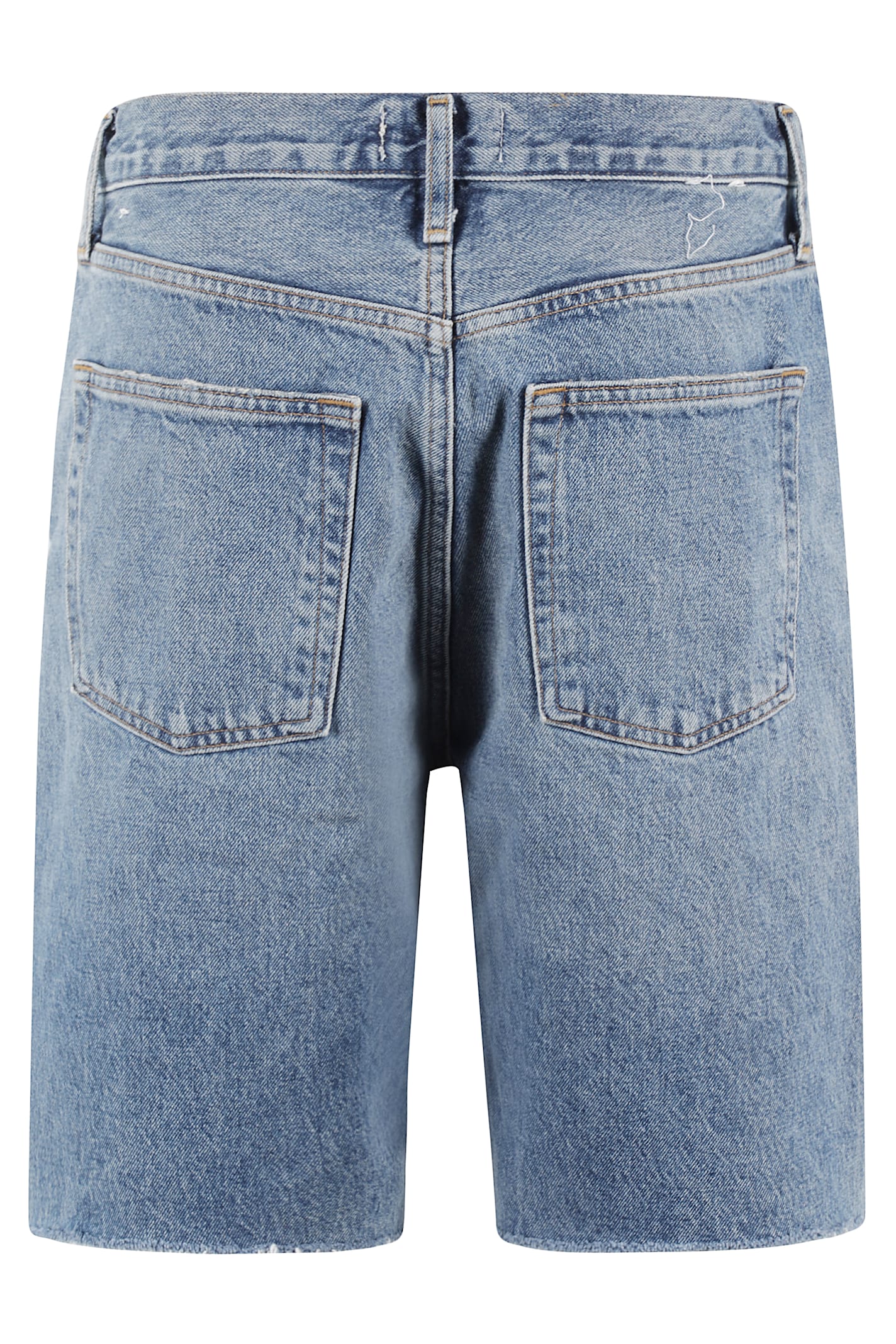 Shop Agolde 90`s Mid Rise Loose Short In Rnu Ruin