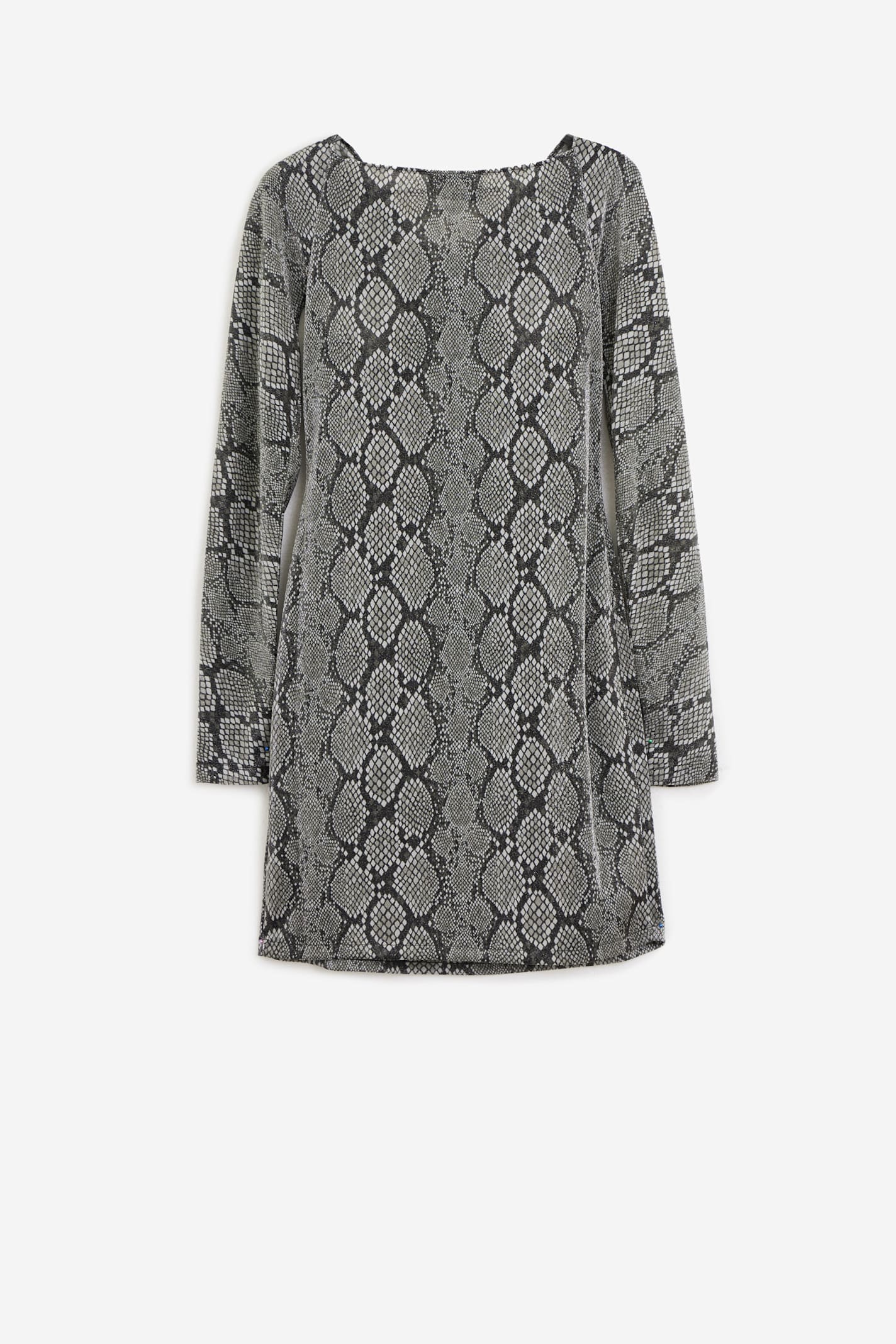 Shop Coperni Twisted Cut Out Dress In Pri Print Snake