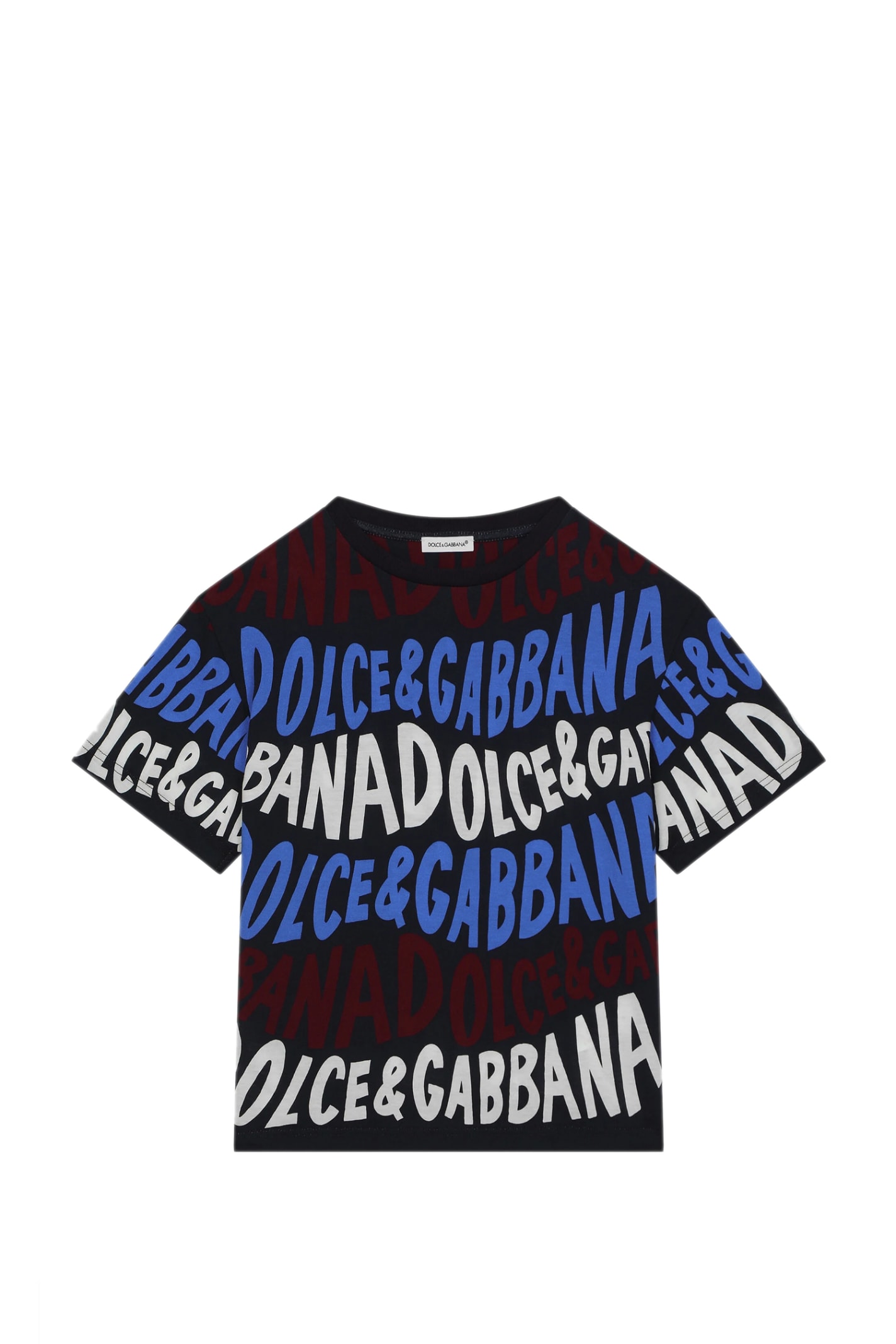 Shop Dolce & Gabbana T-shirt In Blue