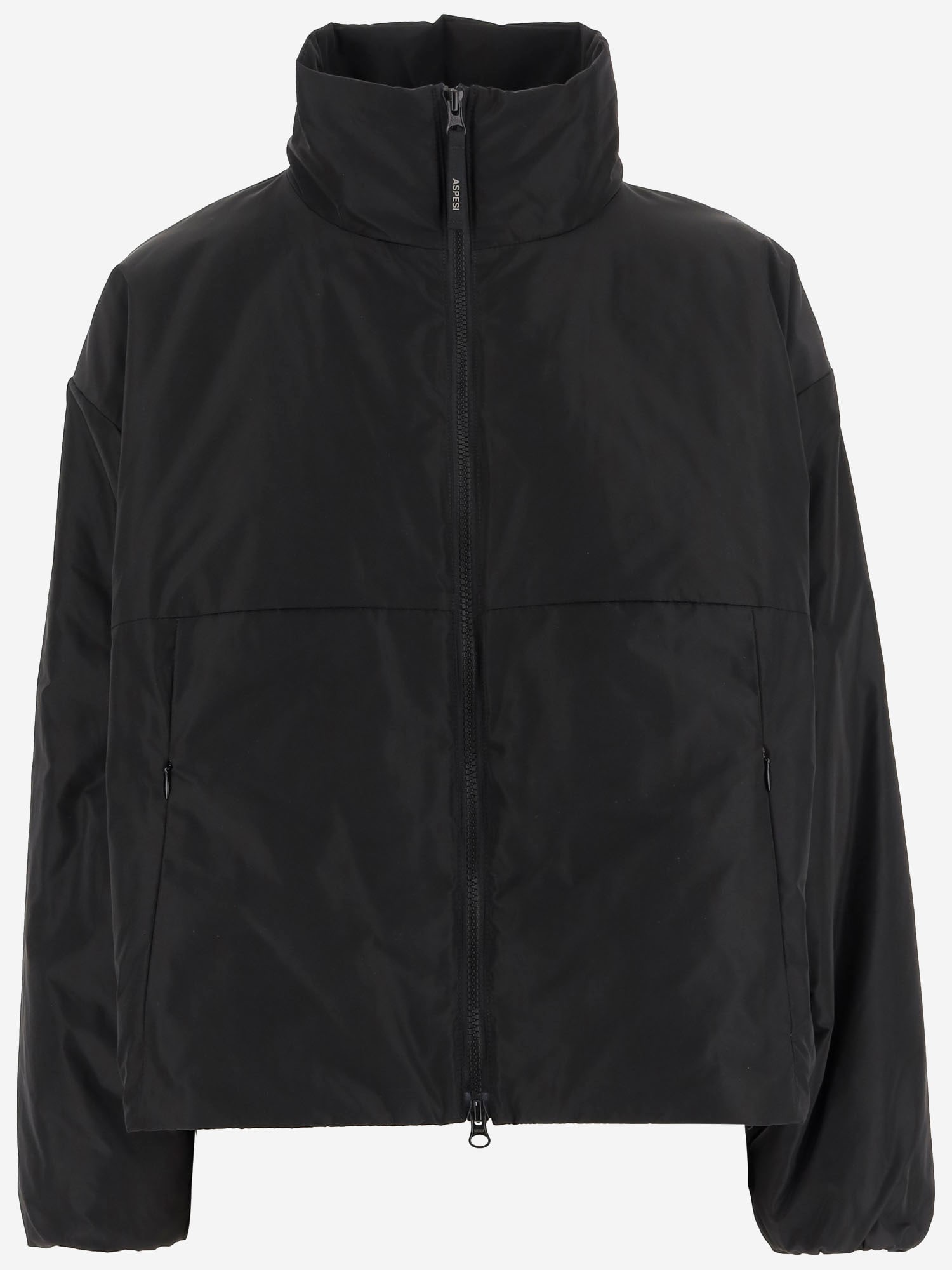Aspesi Button-down Casual Jacket In Black