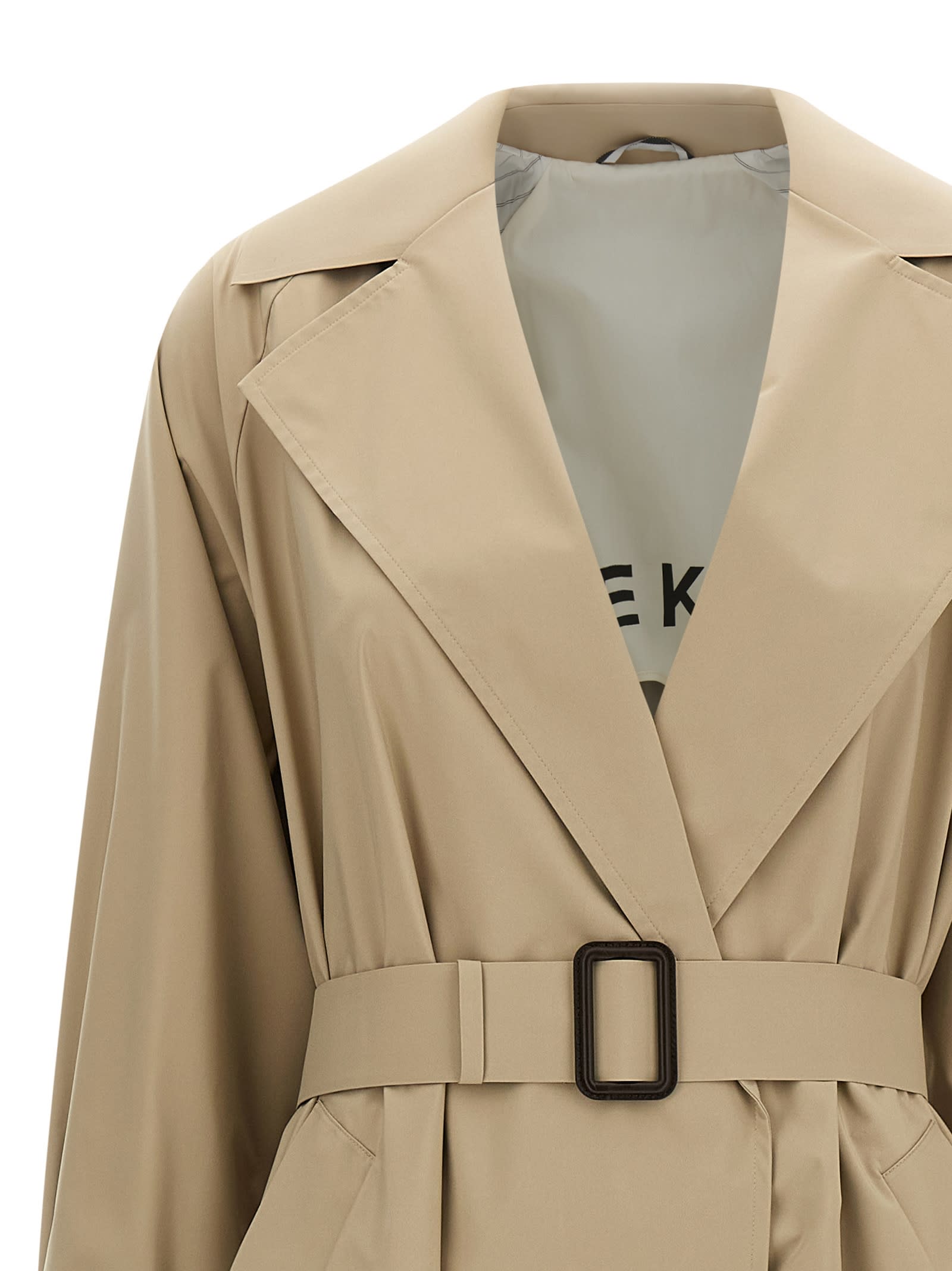 Weekend Max Mara Fatto Trench Coat In Neutral