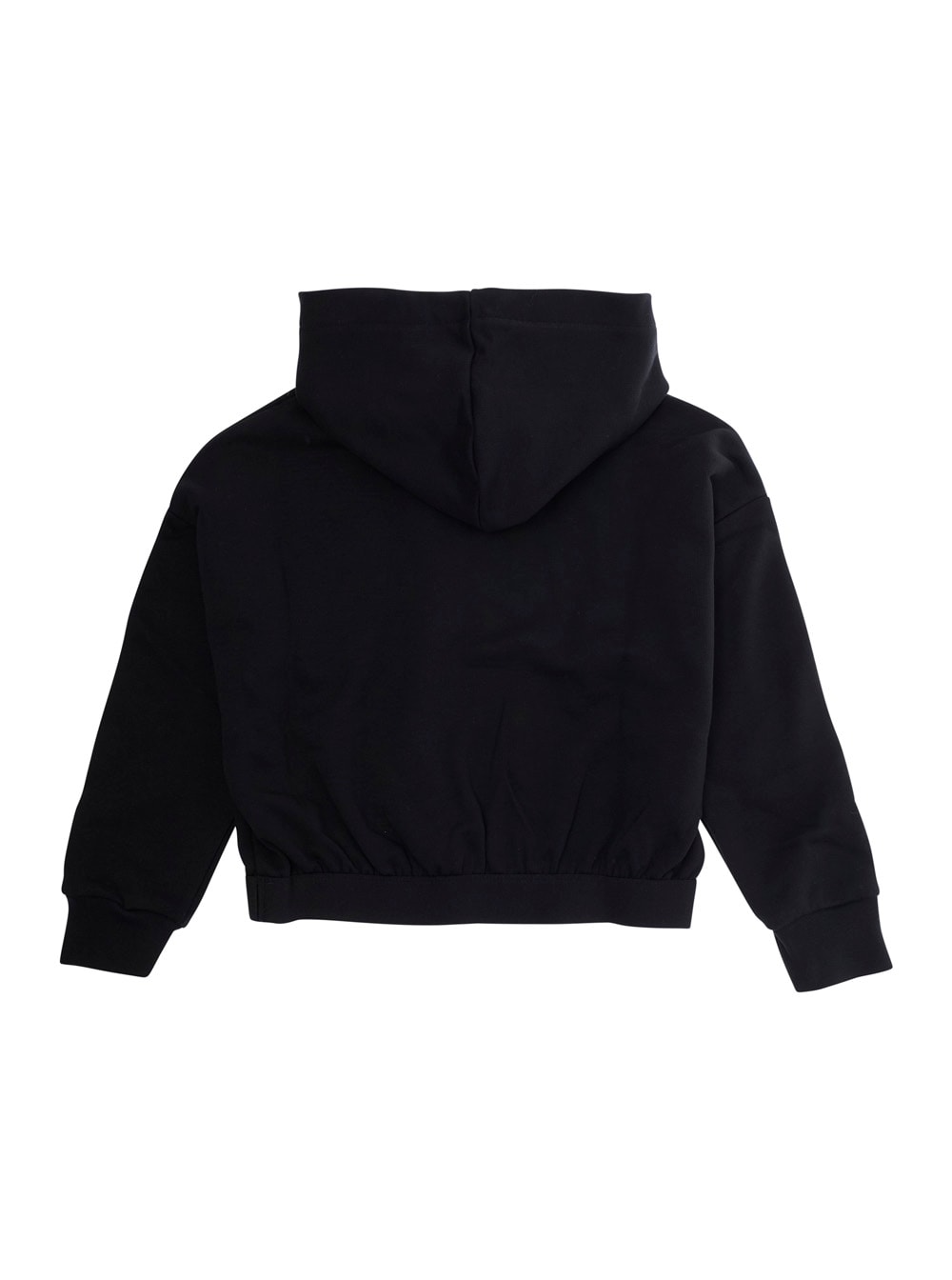 Marni Felpa Con Cappuccio Ed Elastico Logato In Black