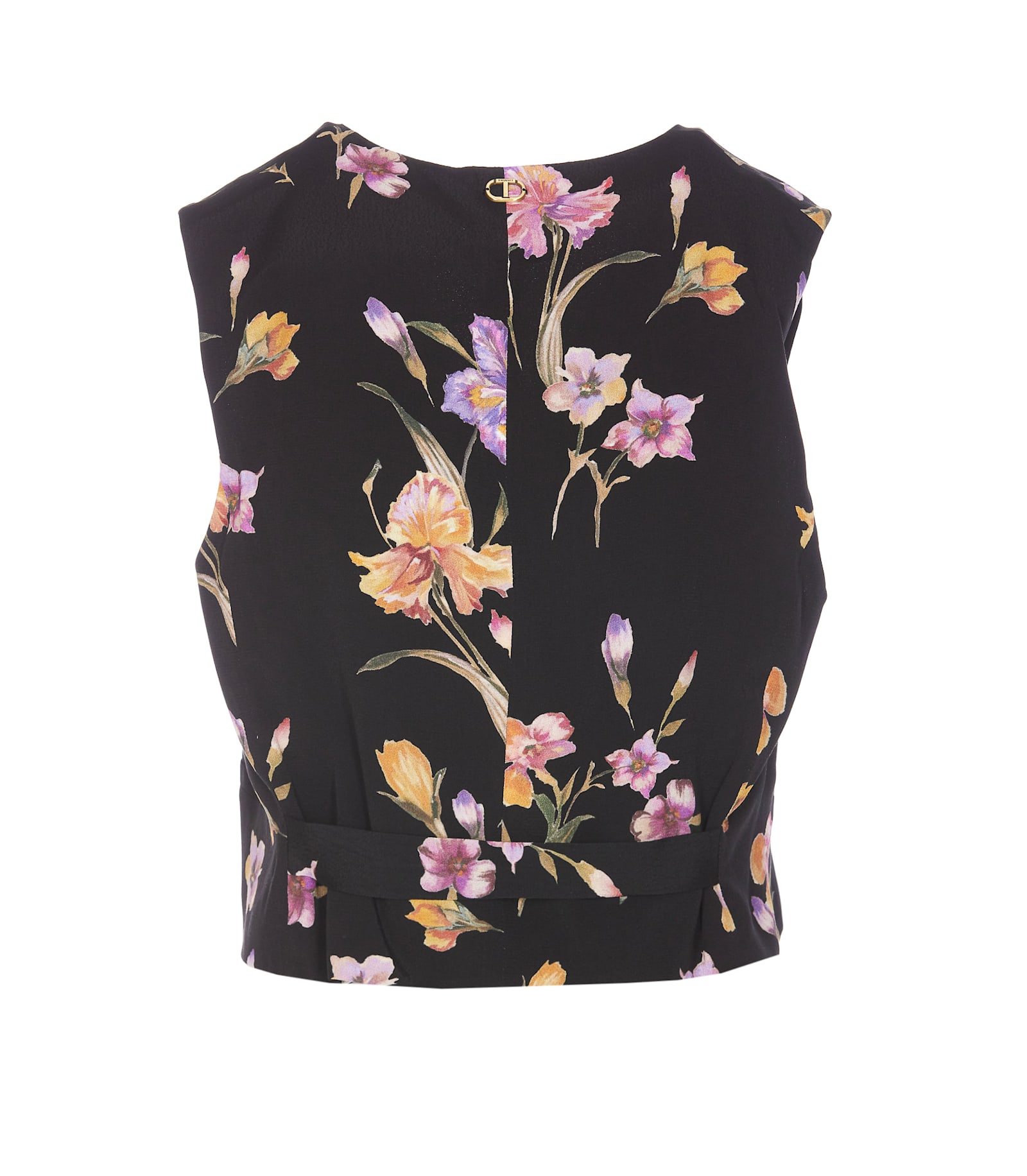 Shop Twinset Floral Print Gilet