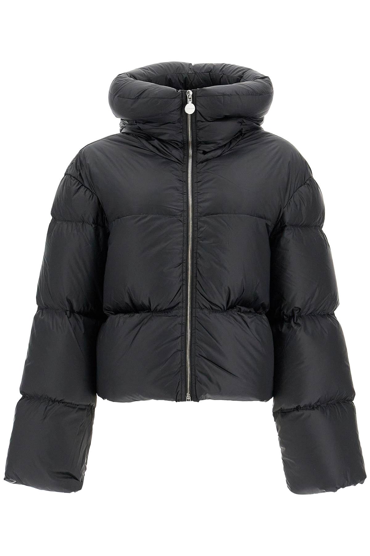 Shop Ienki Ienki Hooded Kenny J Boxy Down Jacket In Black (black)