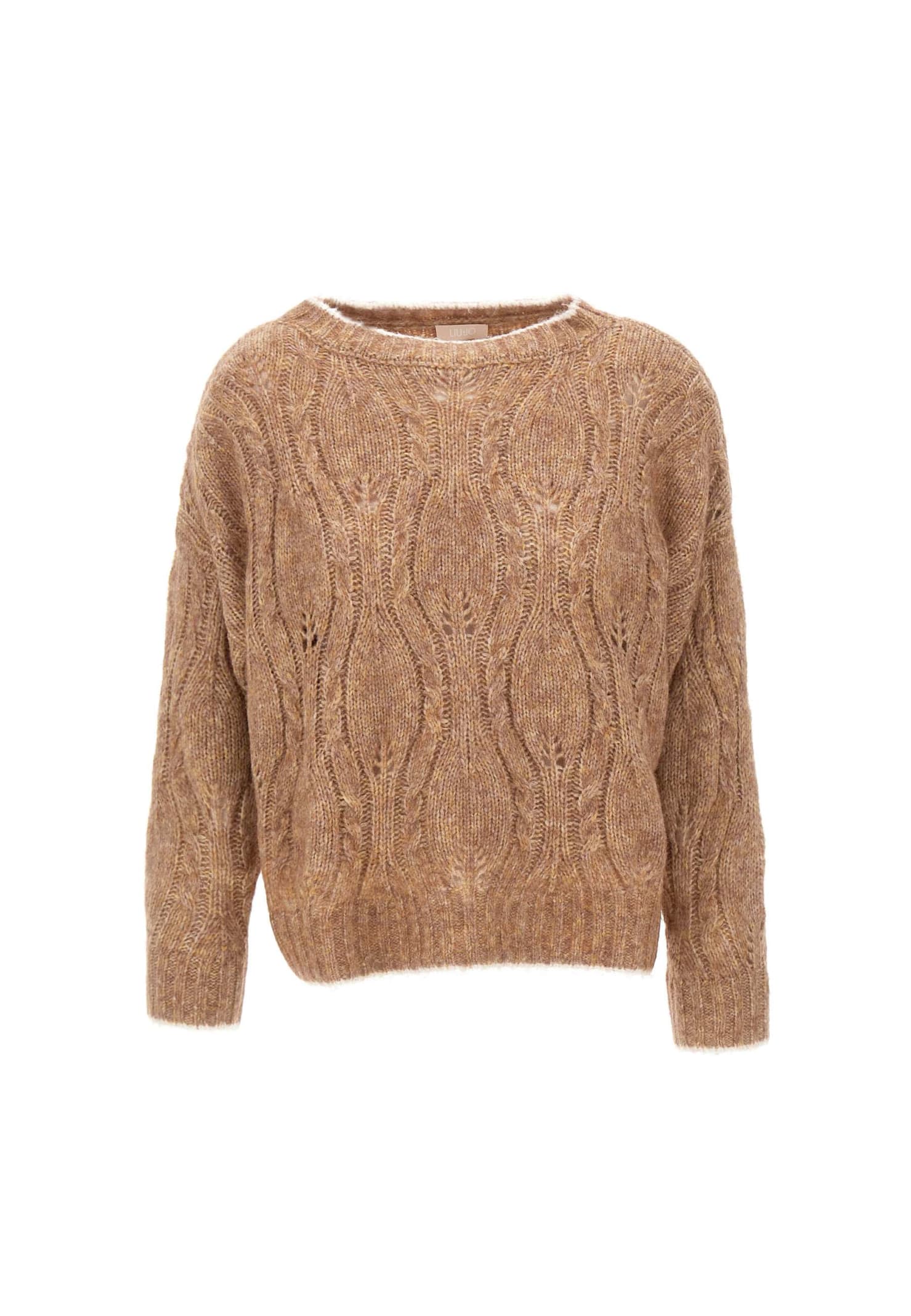 Liu-Jo Wool And Alpaca Blend Sweater