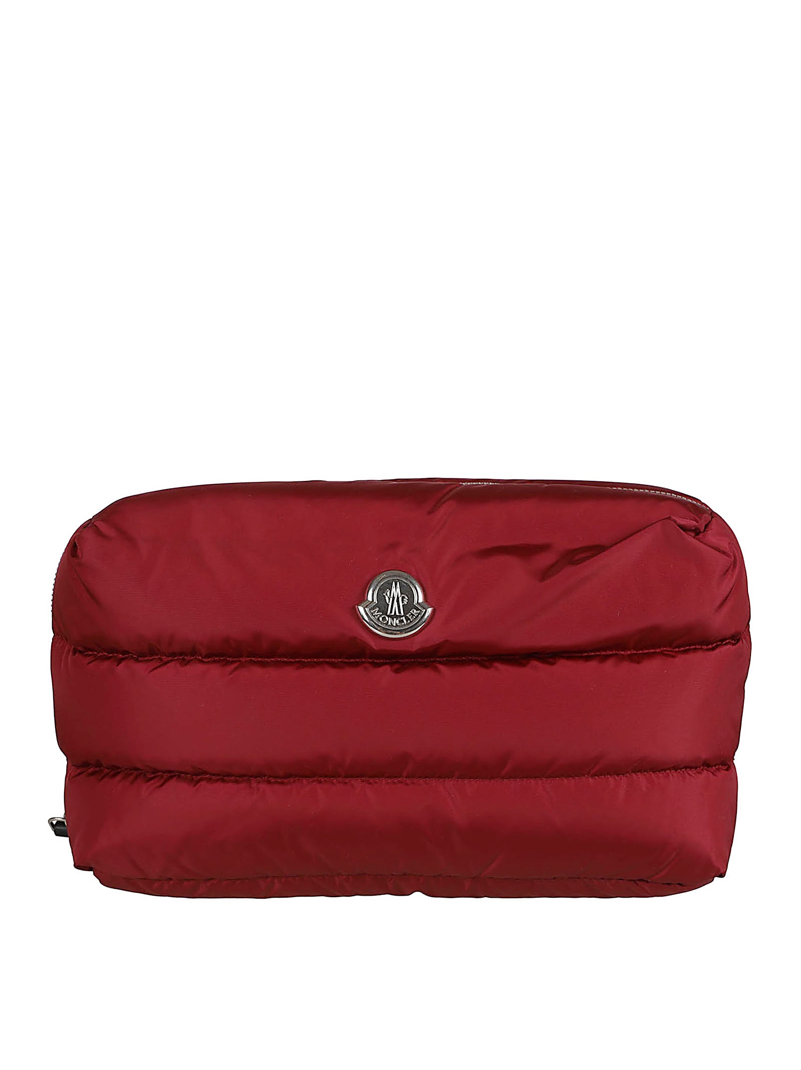 Moncler Caradoc Quilted Beauty Case In Red