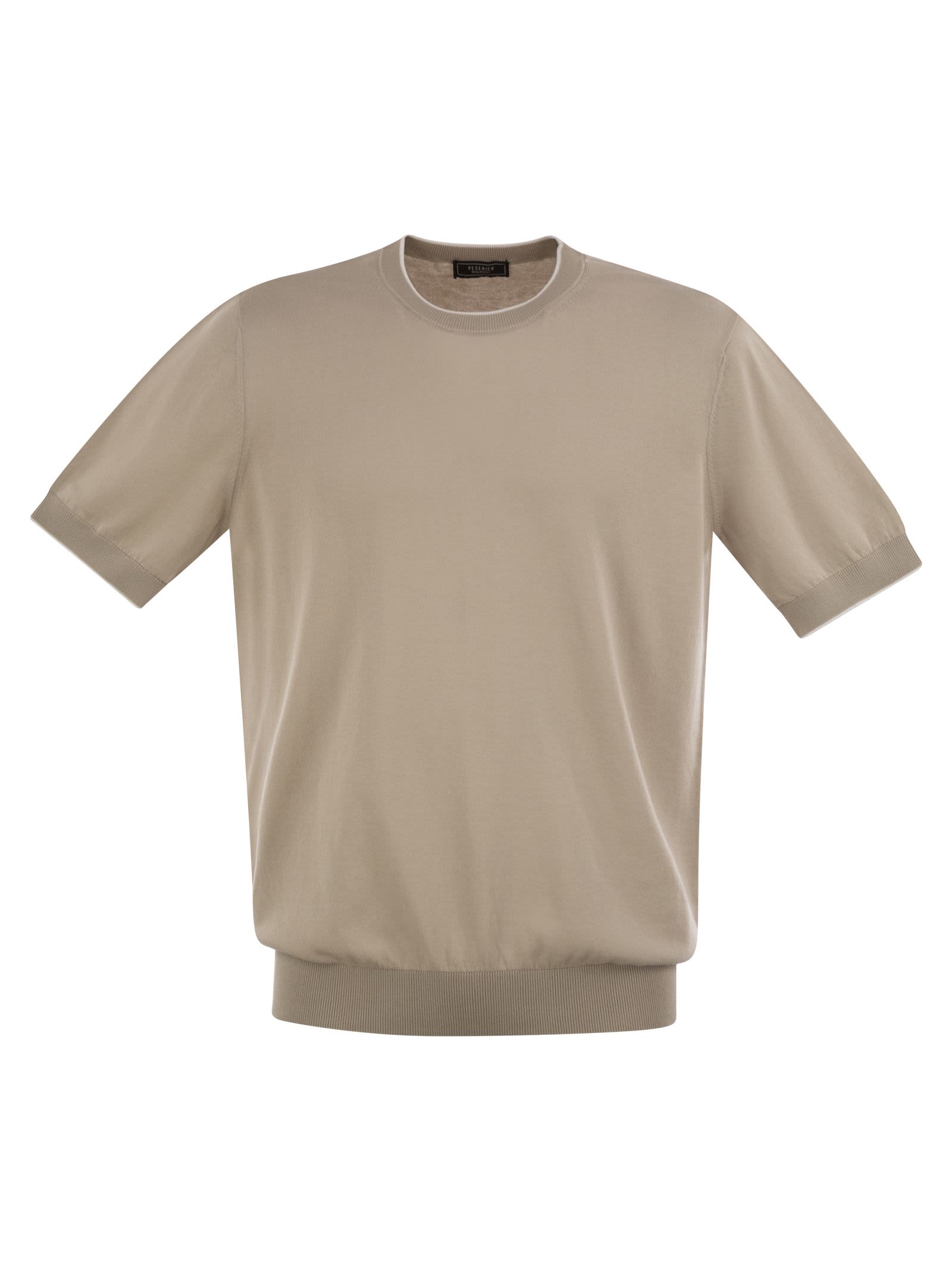 T-shirt In Pure Cotton Yarn