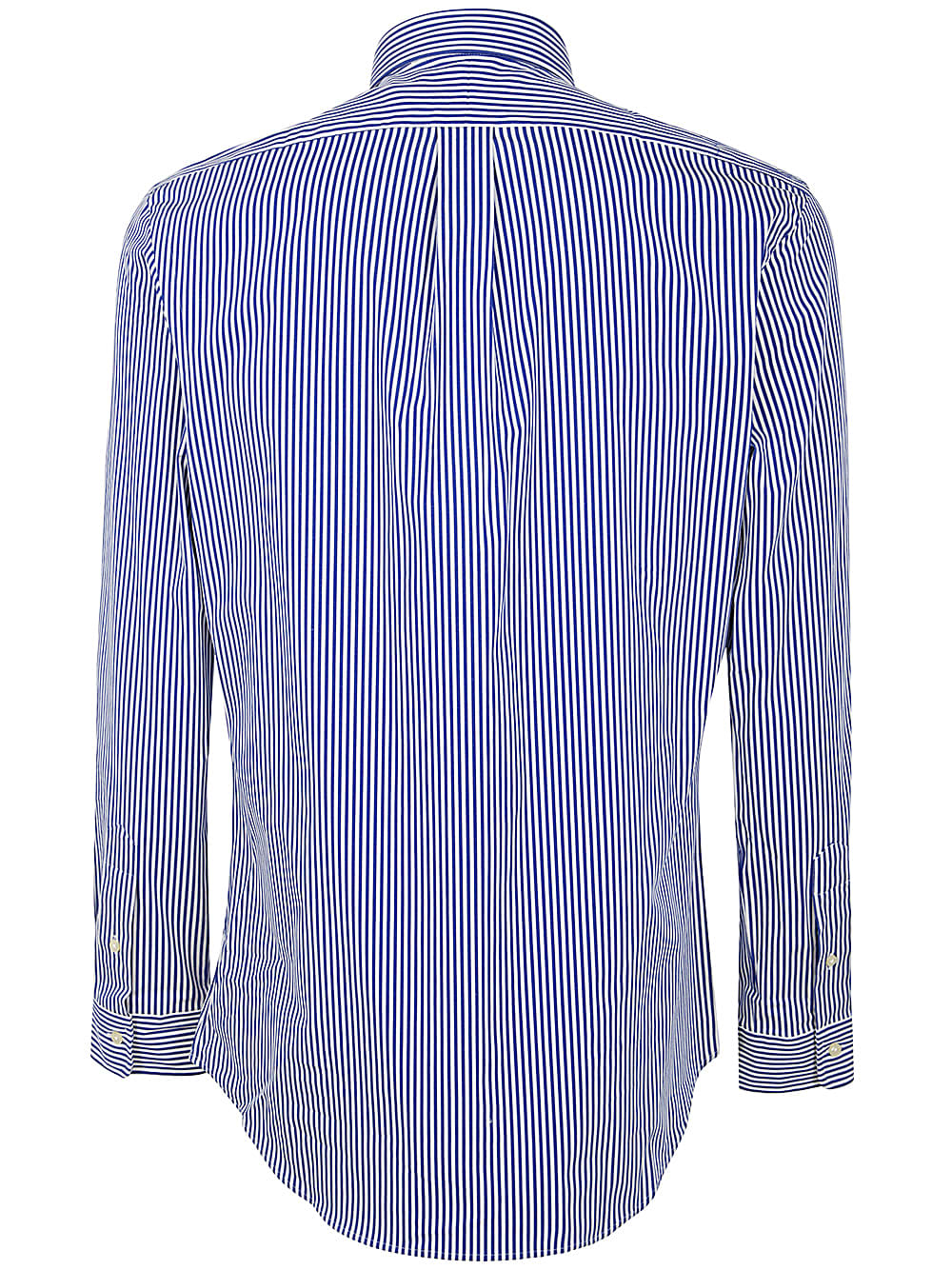 Shop Polo Ralph Lauren Slim Fit Striped Shirt In Blue White Bengal Stripe