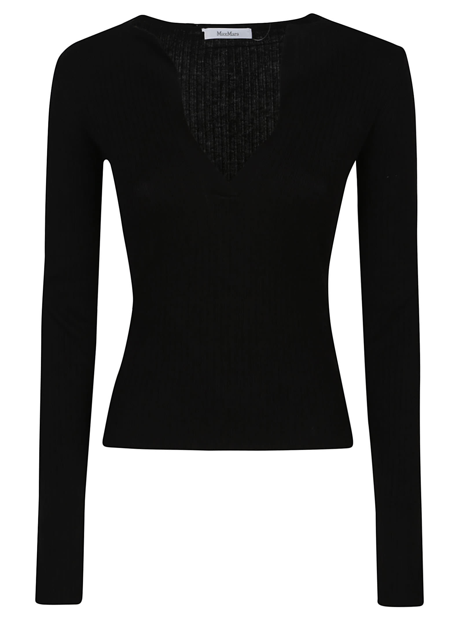 Shop Max Mara Urlo Sweater In Nero