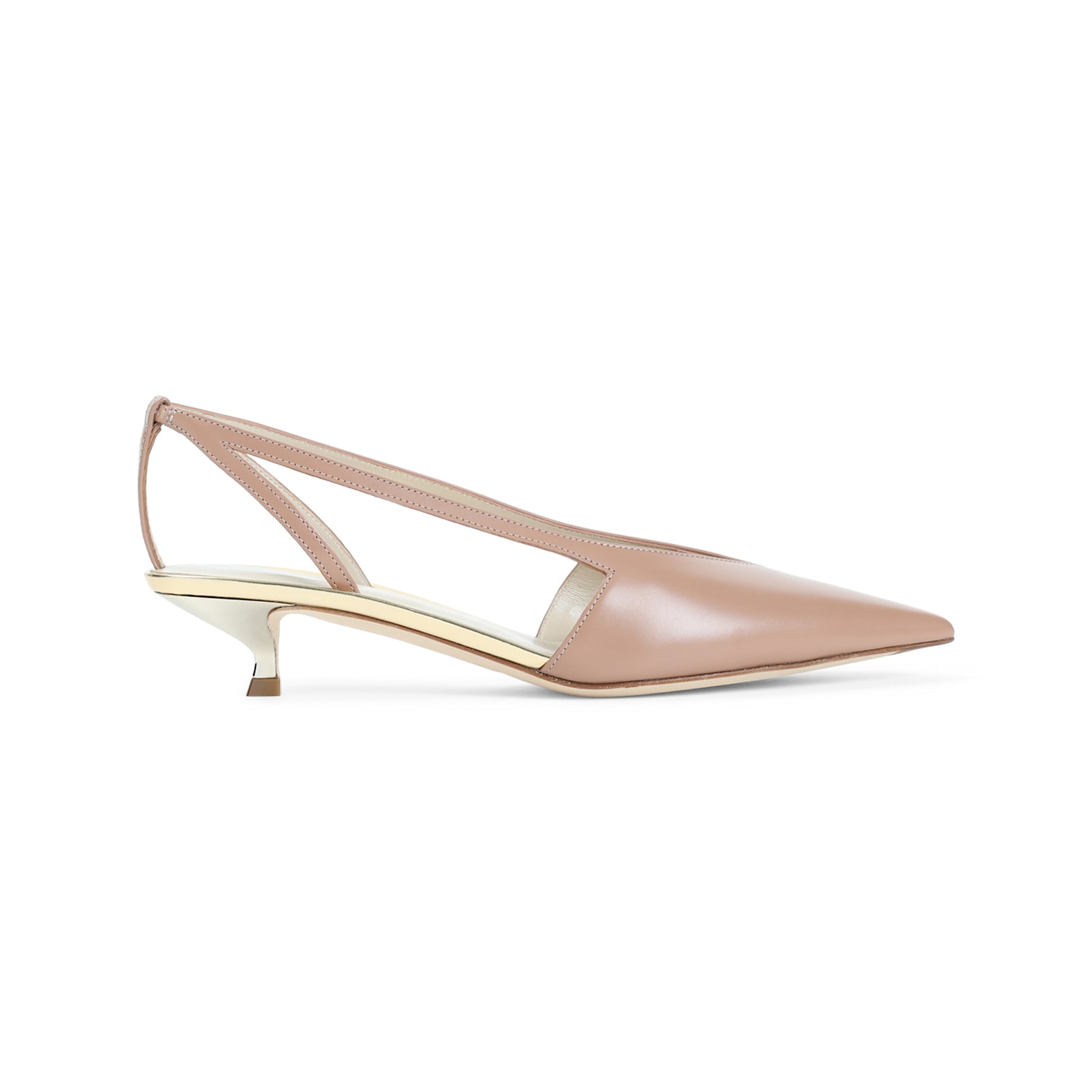 GIORGIO ARMANI CALF LEATHER PUMPS