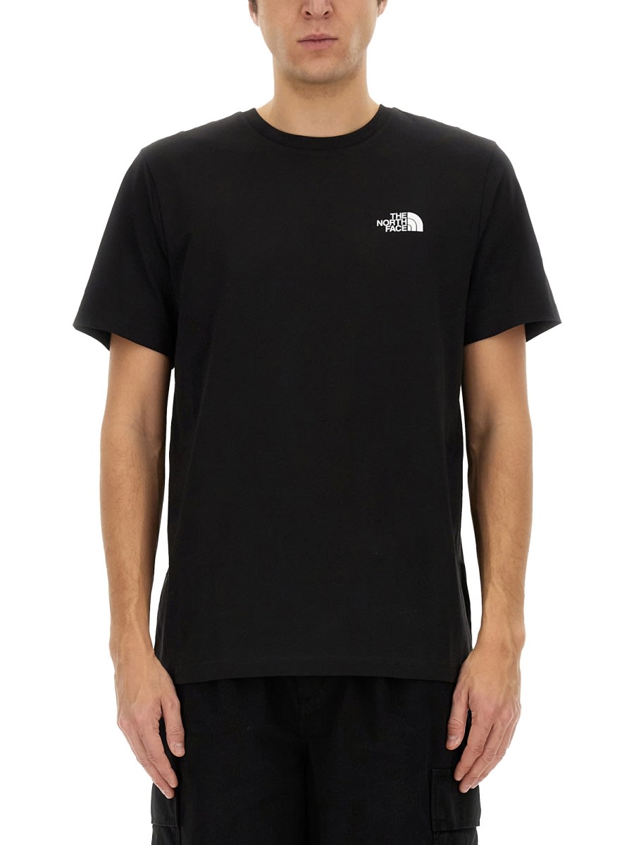 The North Face Mens Box Nse Celebration Short-sleeve Cotton-jersey T-shirt Tnf Black
