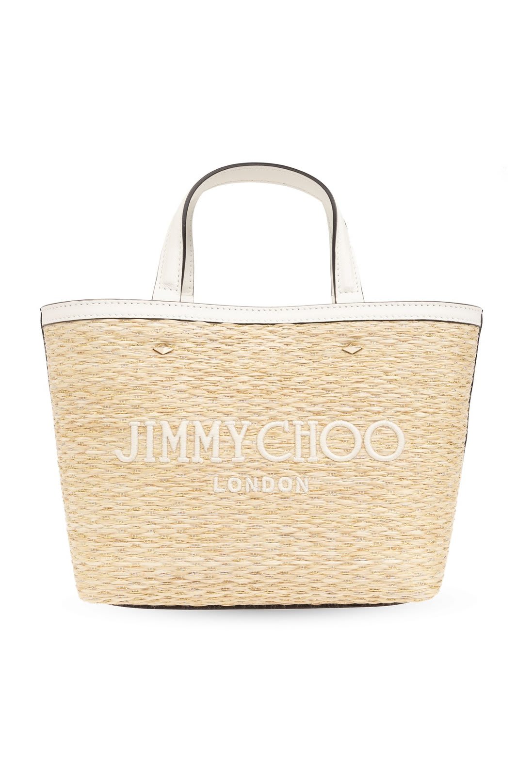 Shop Jimmy Choo Marli Mini Shoulder Bag In Beige