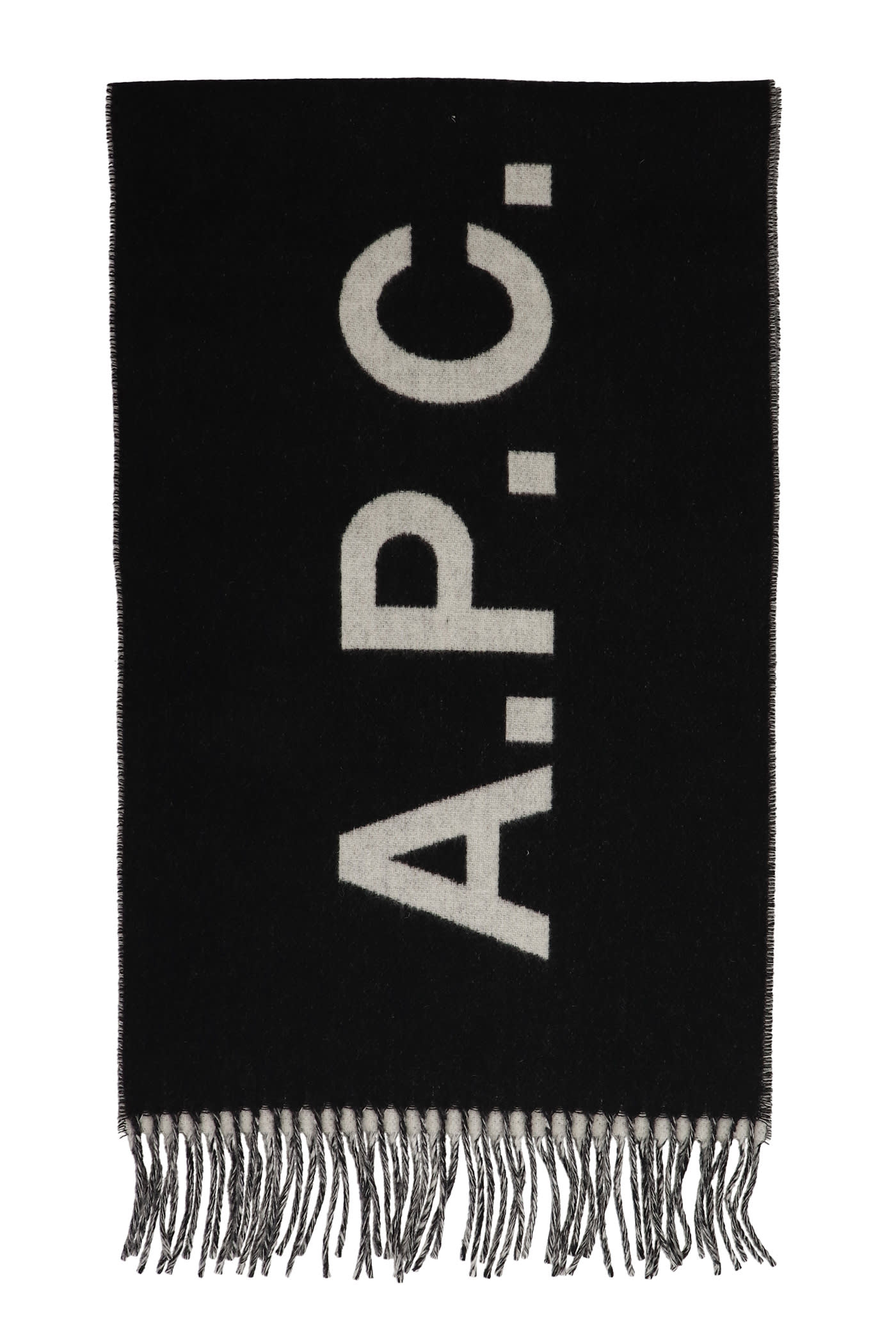 A.P.C. Angele Scarve In Black Wool
