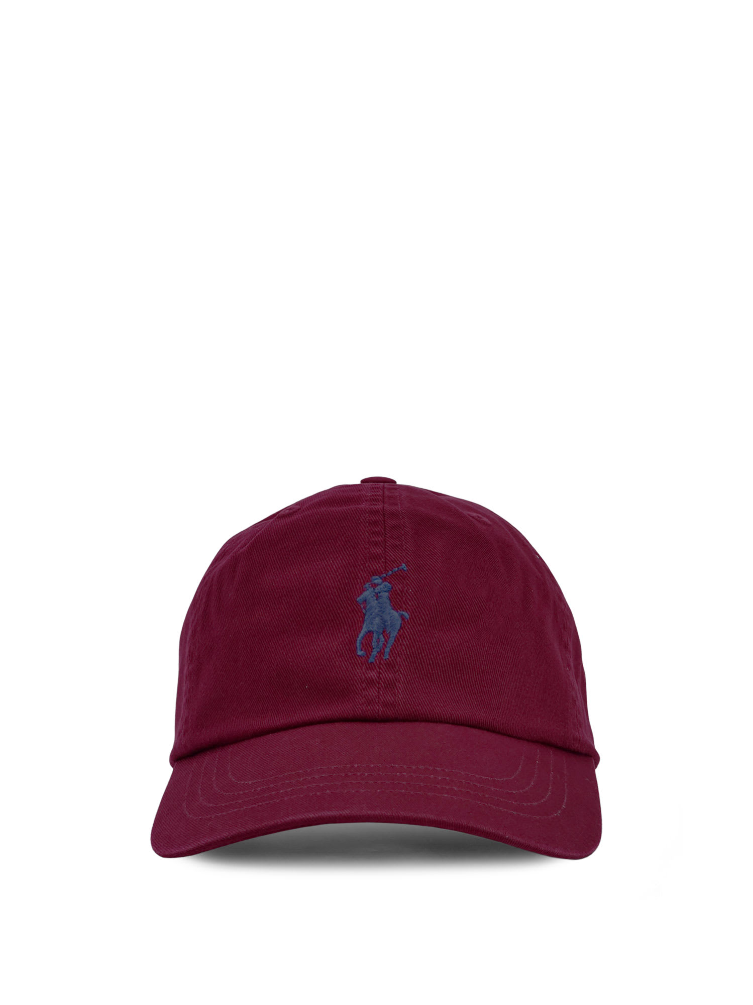 Polo Ralph Lauren Cotton Baseball Hat In Burgundy