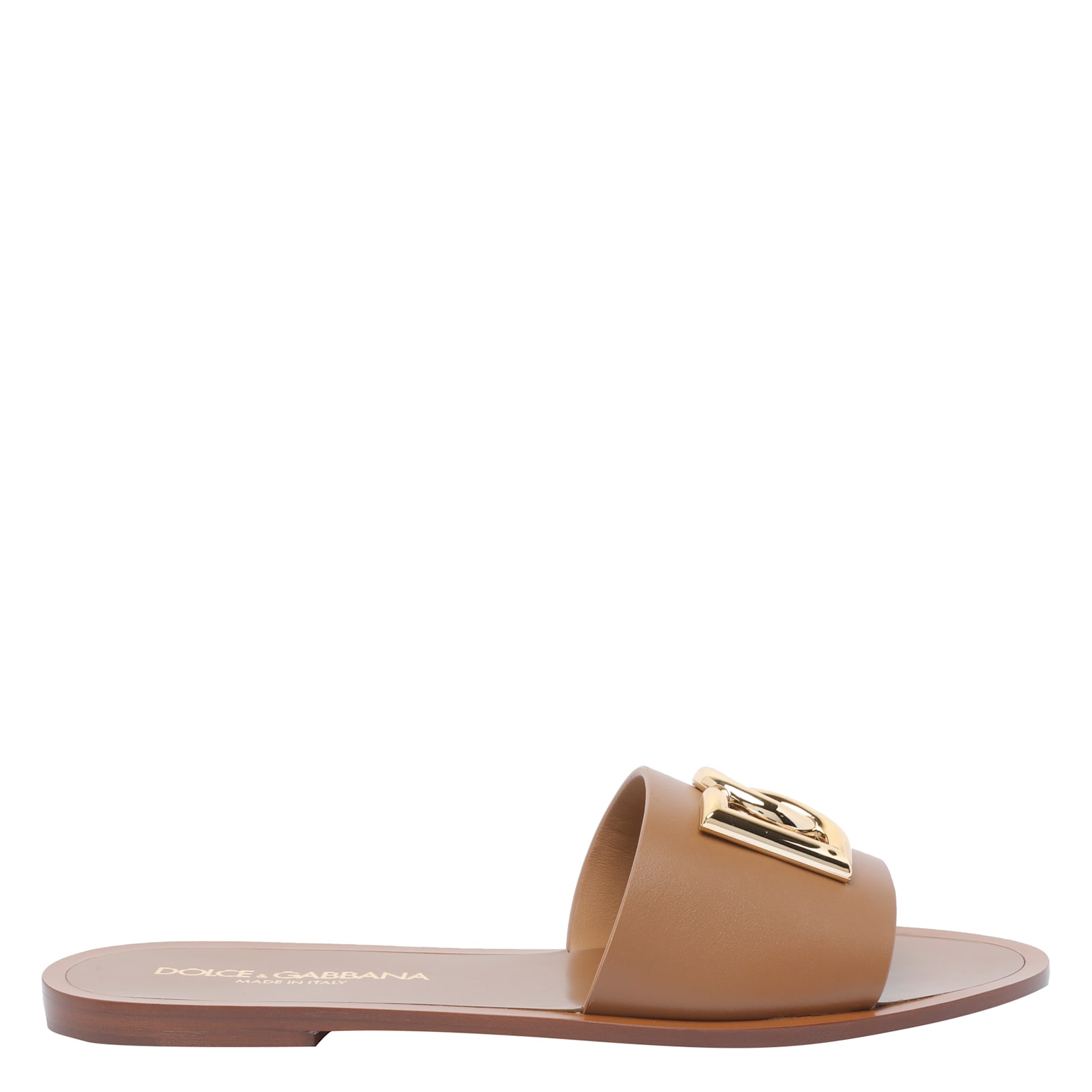 Logo Flat Sandals