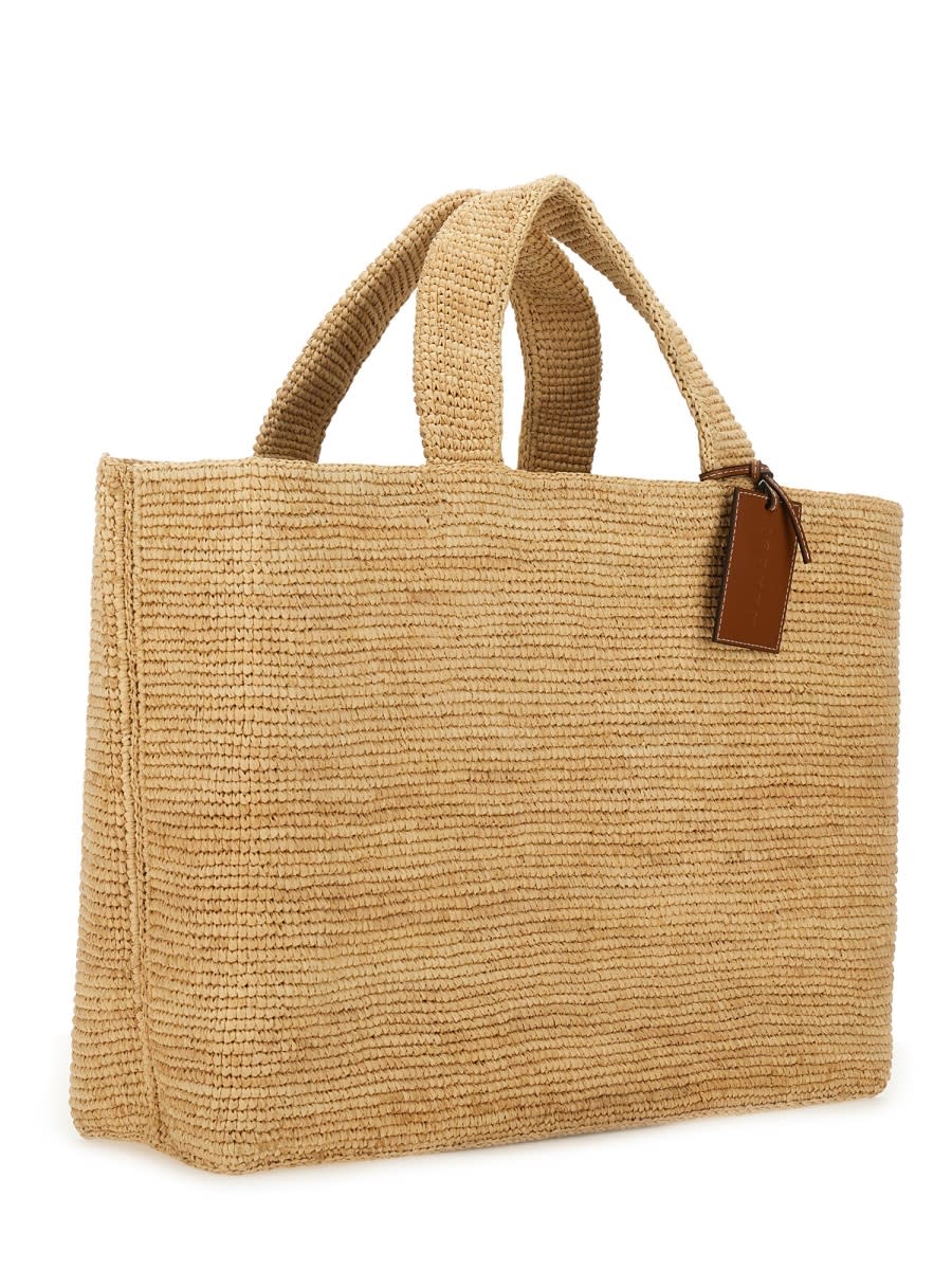 Manebi Bag Sunset Medium In Ivory