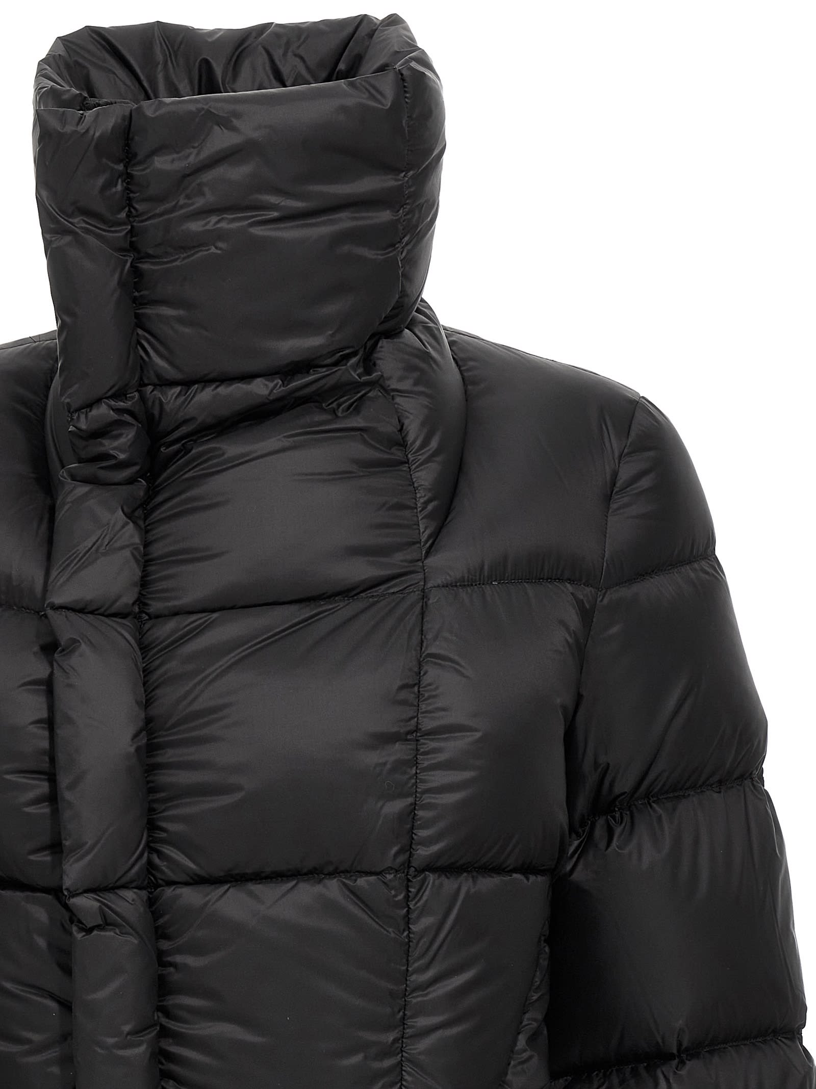 Shop Rick Owens Naska Duvet Down Jacket In Black